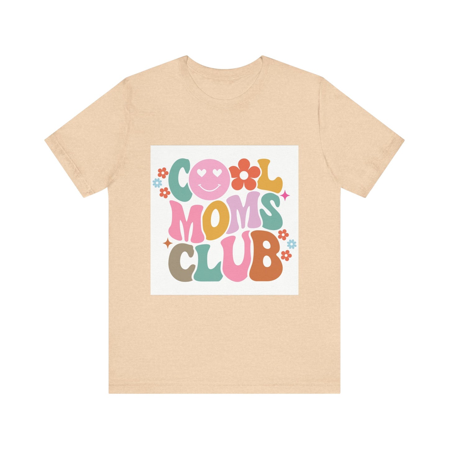 Cool Moms Club Unisex Tee - Fun and Stylish T-Shirt for Mothers