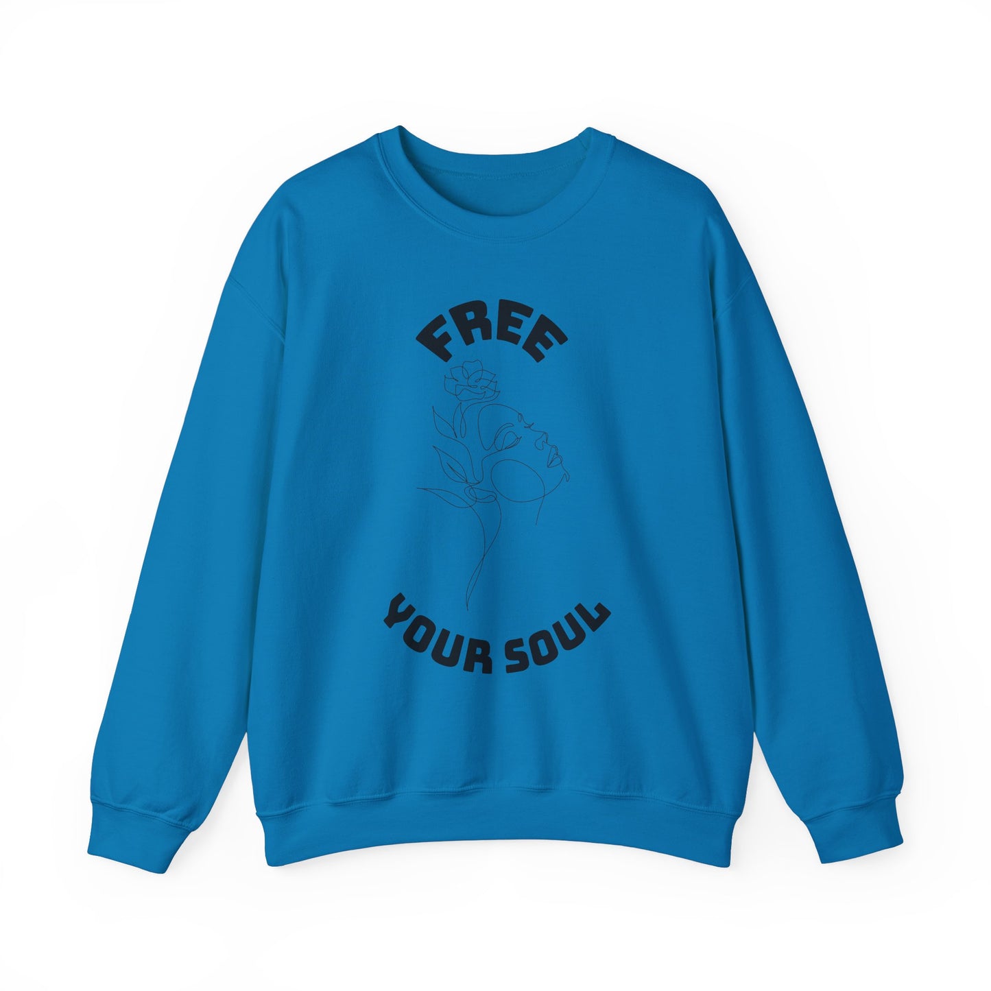 Free Your Soul Crewneck Sweatshirt - Unisex Heavy Blend™