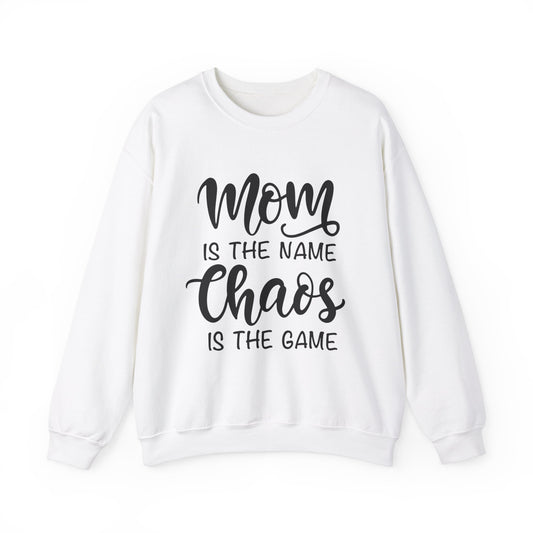 Mom Chaos Game Crewneck Sweatshirt - Perfect Gift for Moms