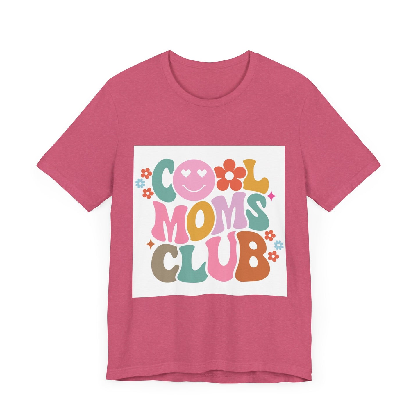 Cool Moms Club Unisex Tee - Fun and Stylish T-Shirt for Mothers