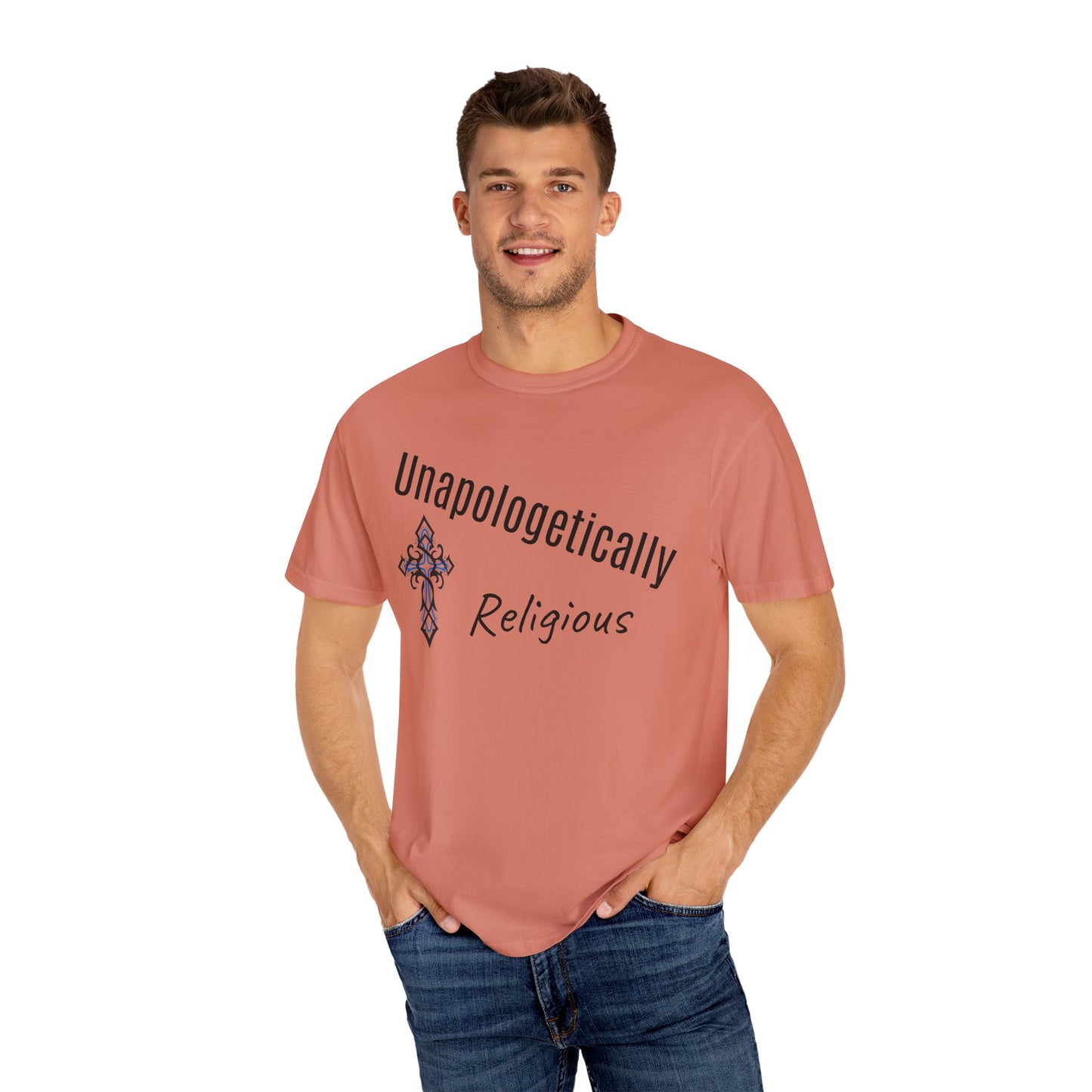 Unapologetically Religious T-Shirt, Faith-Based Tee, Spiritual Wear, Christian Apparel, Gift for Believers, Inspirational Clothing