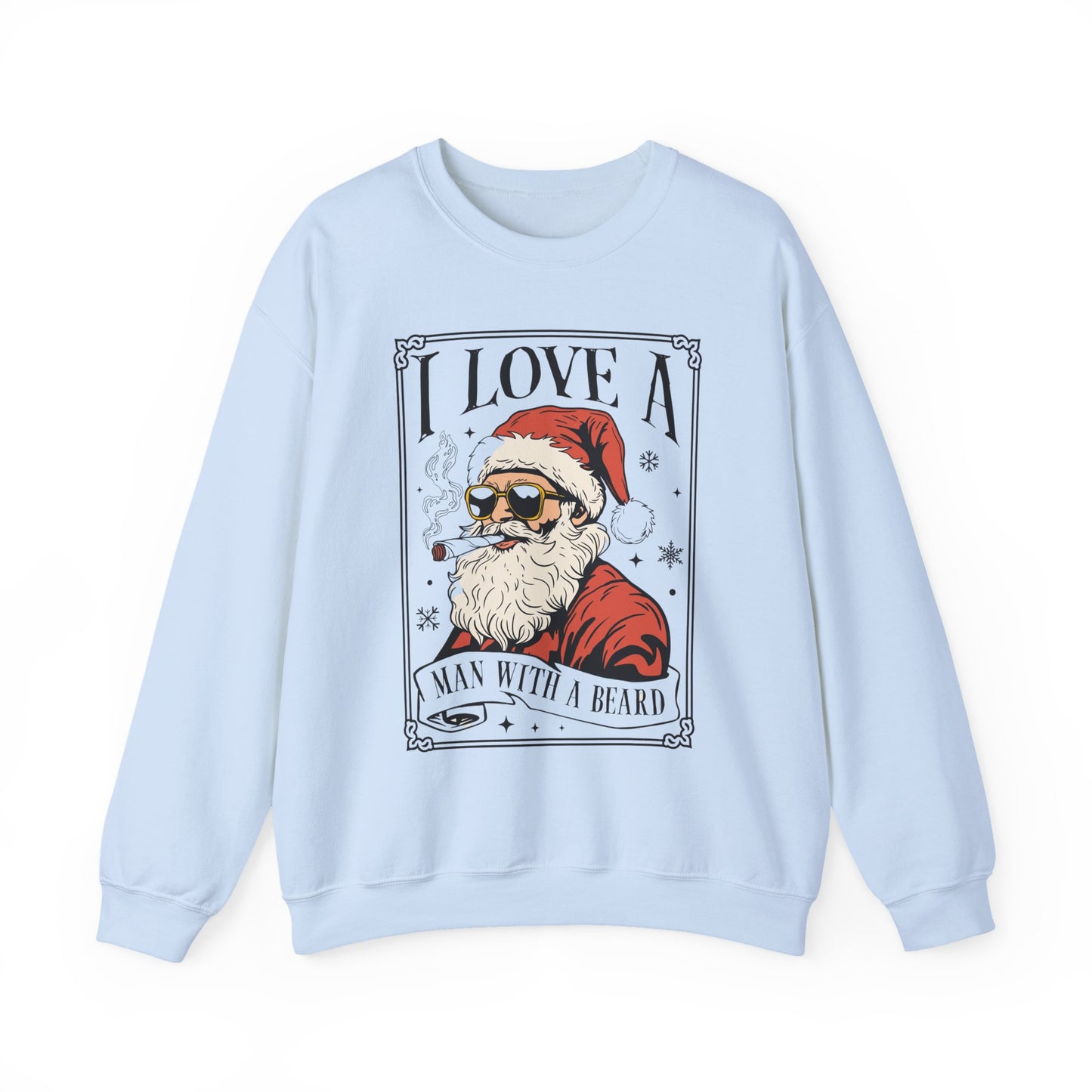 Sweatshirt - Cozy Holiday Crewneck, Christmas Gift, Unisex Pullover, Santa Vibes, Festive Apparel, Christmas, gift for her