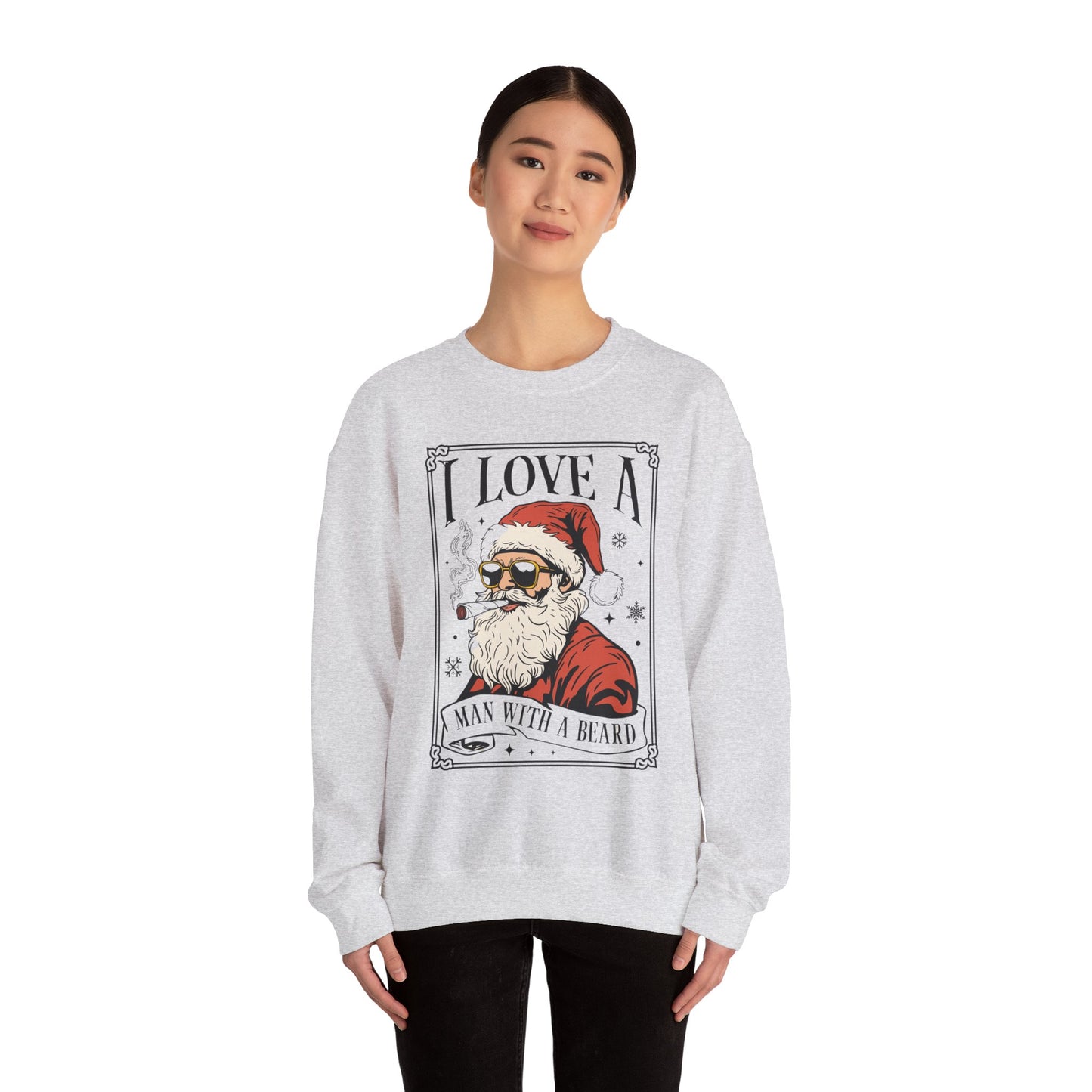 Sweatshirt - Cozy Holiday Crewneck, Christmas Gift, Unisex Pullover, Santa Vibes, Festive Apparel, Christmas, gift for her