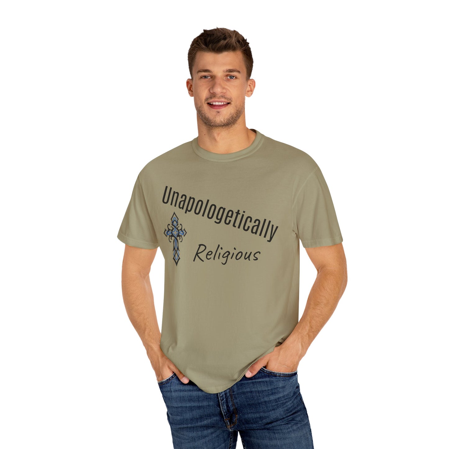 Unapologetically Religious T-Shirt, Faith-Based Tee, Spiritual Wear, Christian Apparel, Gift for Believers, Inspirational Clothing
