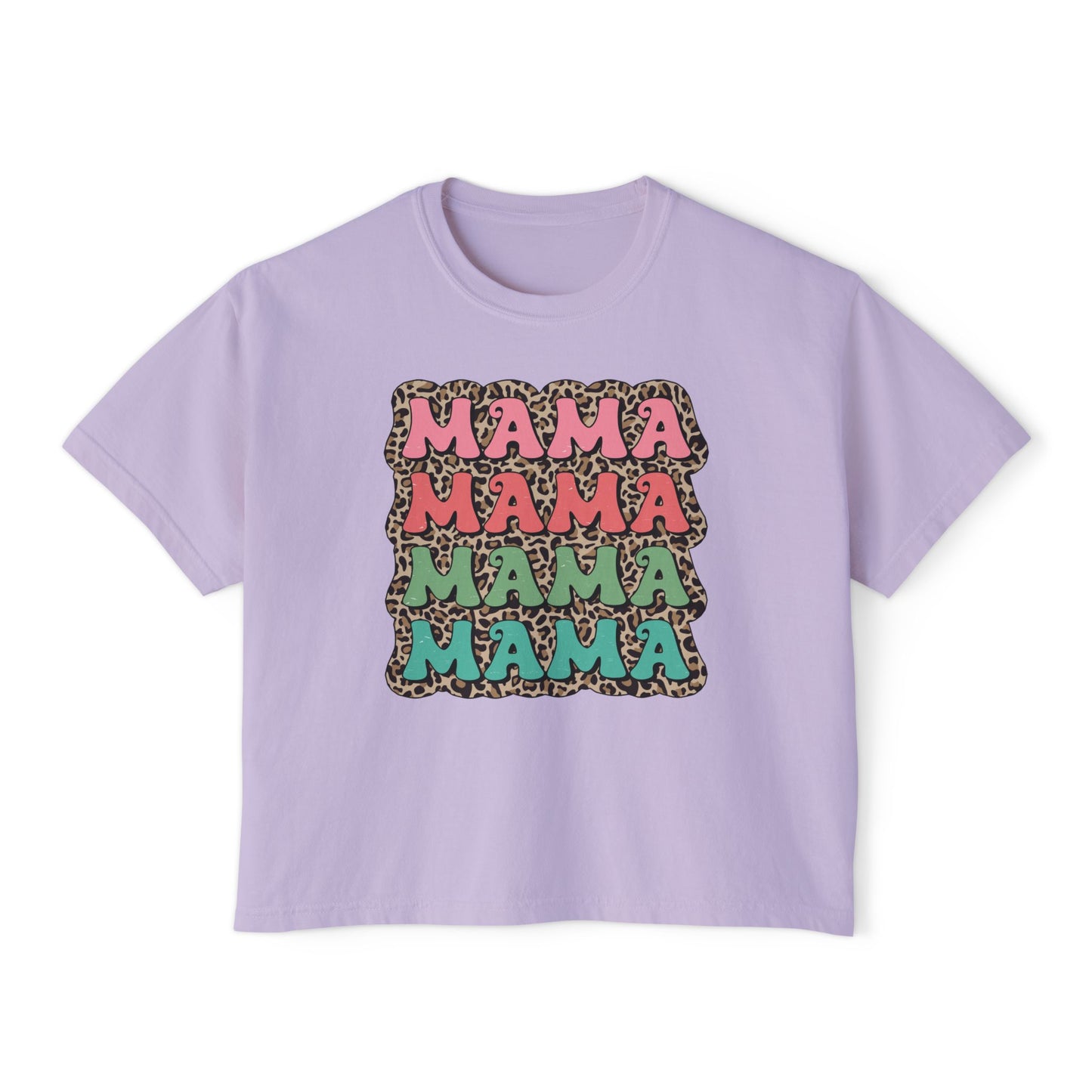 Mama Graphic Boxy Tee - Trendy Women's Apparel