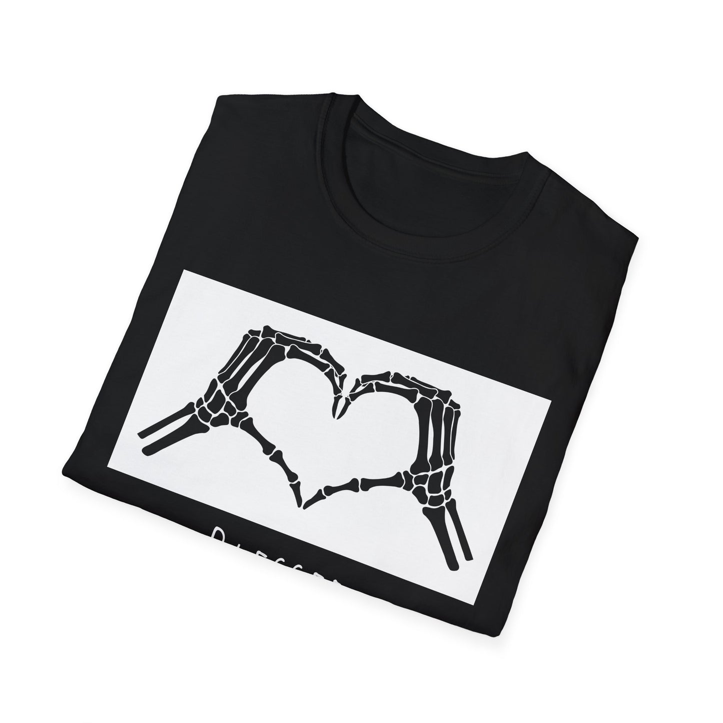 Blessed Skeleton Hands Unisex T-Shirt - Perfect for Casual Wear and Celebrations