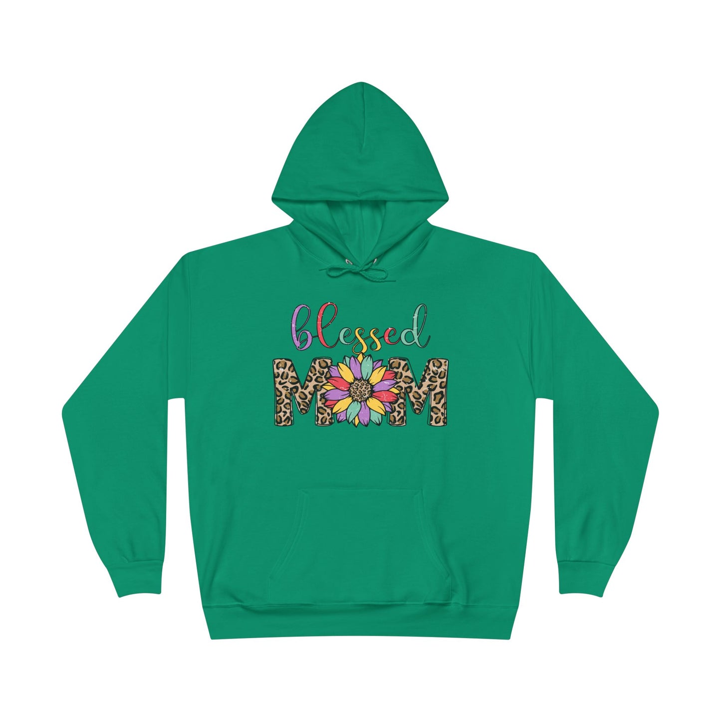 Blessed Mom Eco-Friendly Pullover Hoodie