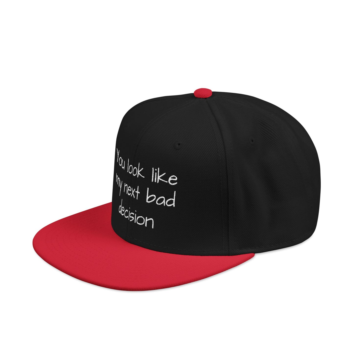 Snapback Hat - Embroidered Cap, Trendy Hat, Streetwear Accessory, Gift for Him, Stylish Headwear, funny hat