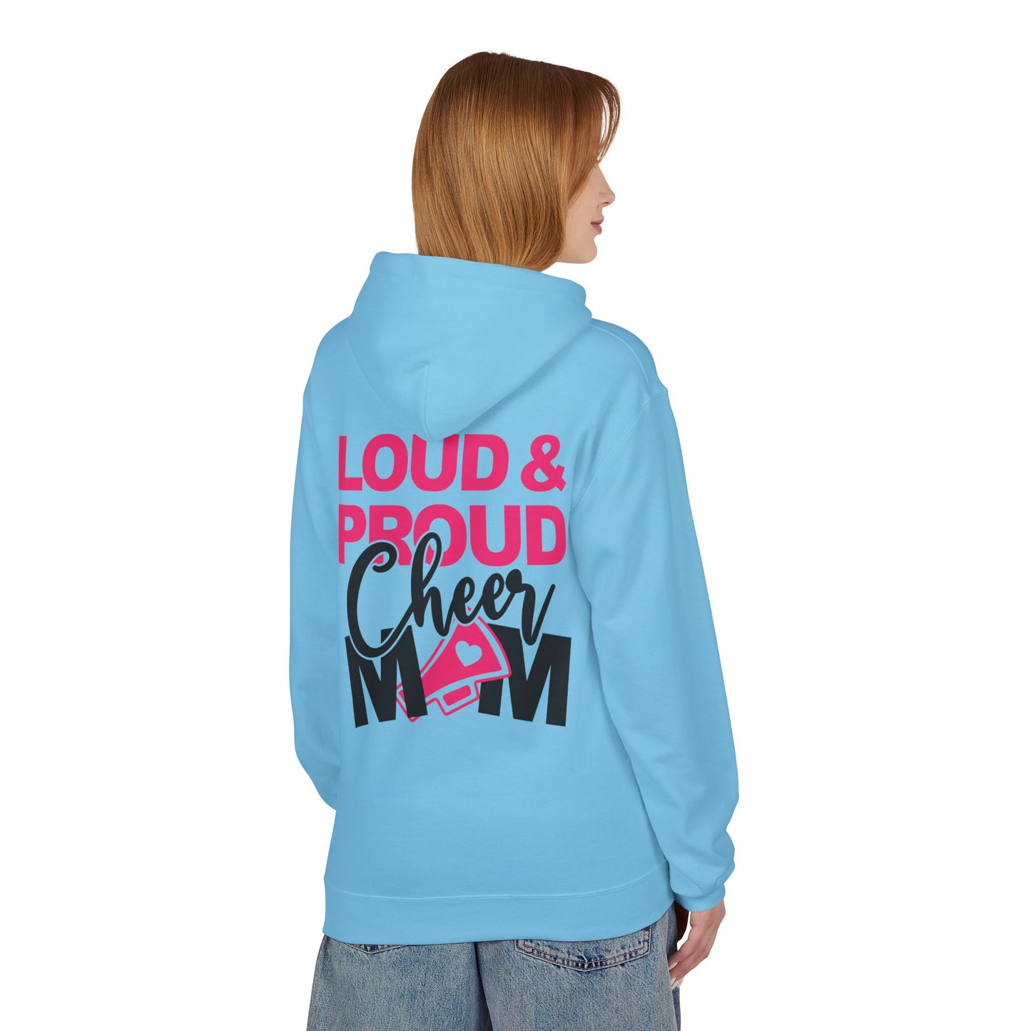 Cheer Mom Hoodie - Loud & Proud Cheerleading Sweatshirt, Gift for Cheer Parents, Comfortable Sportswear, Perfect for Game Days, Cheer [...]