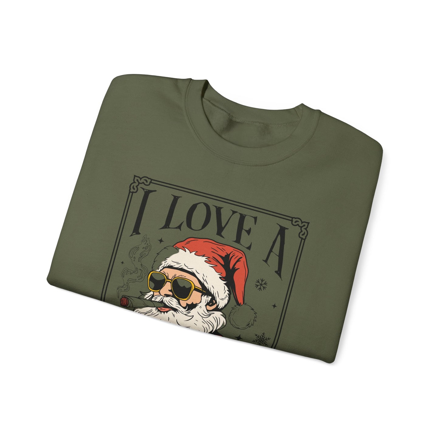 Sweatshirt - Cozy Holiday Crewneck, Christmas Gift, Unisex Pullover, Santa Vibes, Festive Apparel, Christmas, gift for her