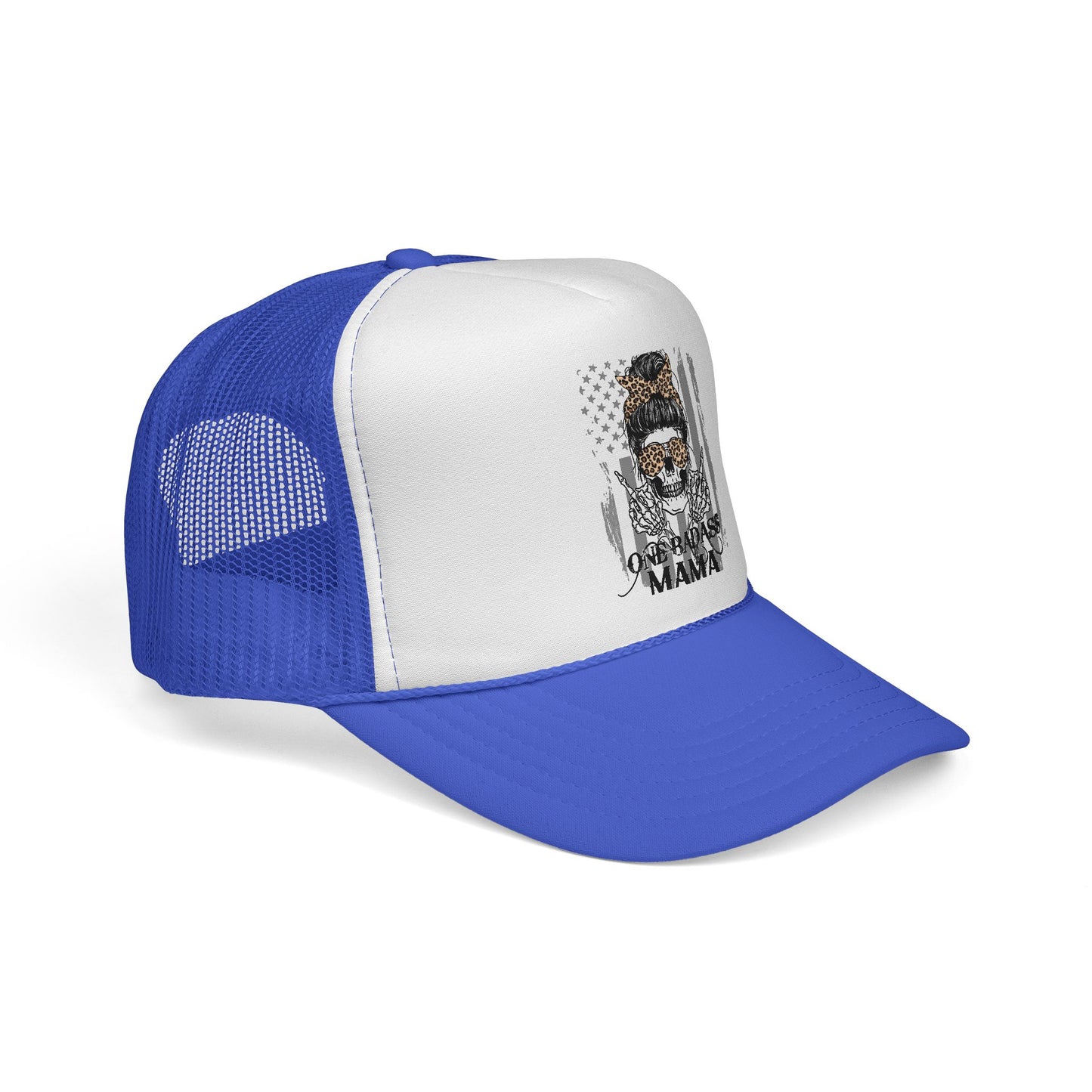 "One Badass Mama" Trucker Cap - Stylish & Edgy Headwear for Moms