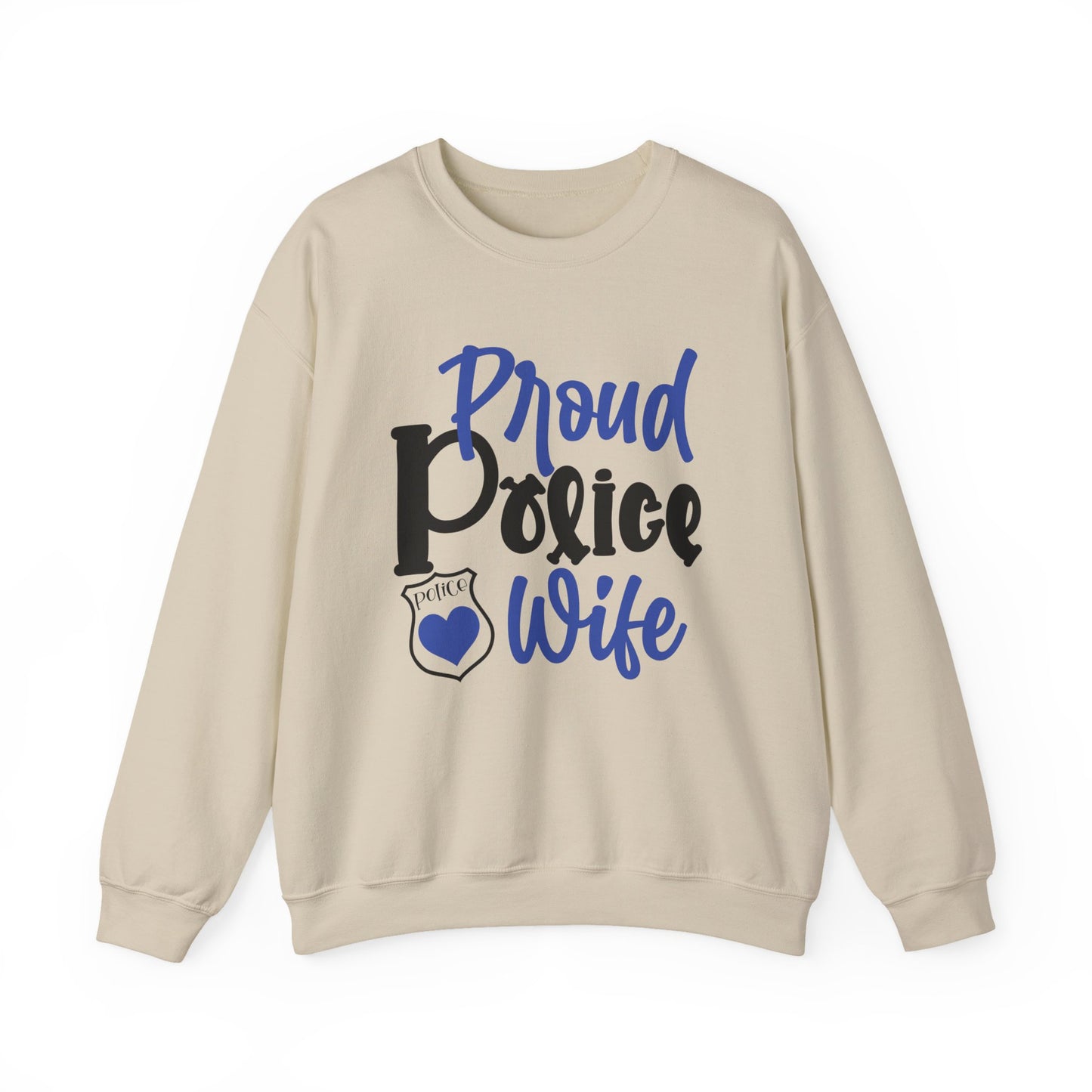 Proud Police Wife Sweatshirt | Unisex Heavy Blend Crewneck | Perfect Gift for Police Families, Law Enforcement Support, Cozy Everyday [...]