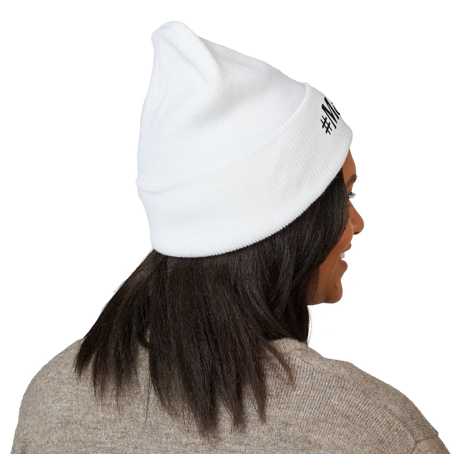 #Mom Life Beanie | Cuffed Embroidered Beanie