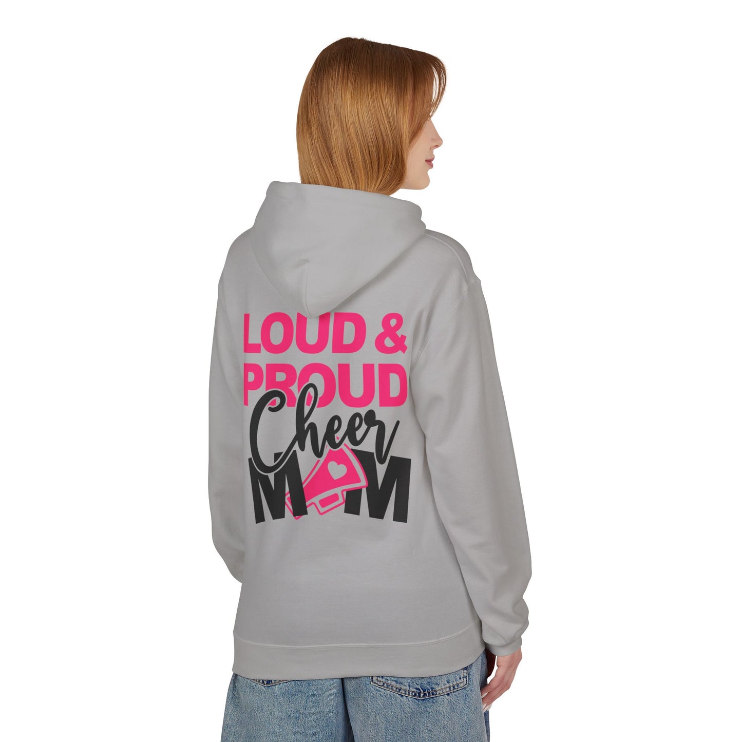 Cheer Mom Hoodie - Loud & Proud Cheerleading Sweatshirt, Gift for Cheer Parents, Comfortable Sportswear, Perfect for Game Days, Cheer [...]