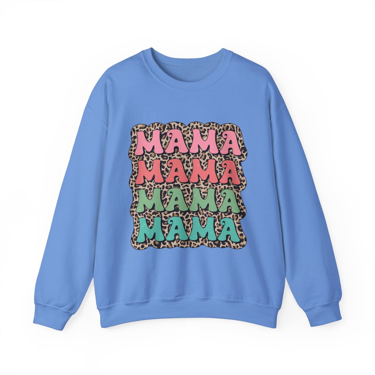 Mama Graphic Crewneck Sweatshirt - Stylish and Cozy for Moms