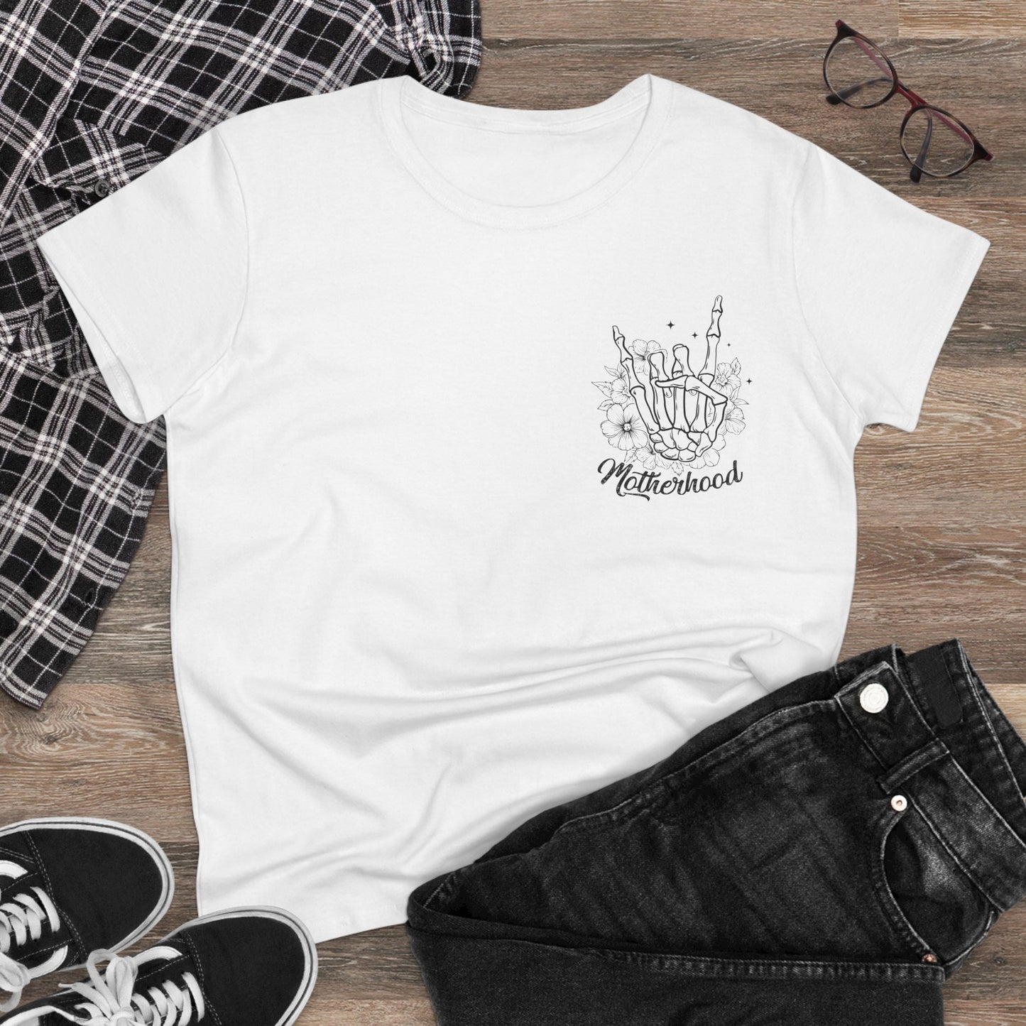 Mom Life Graphic Tee - Straight Outta Patience Design