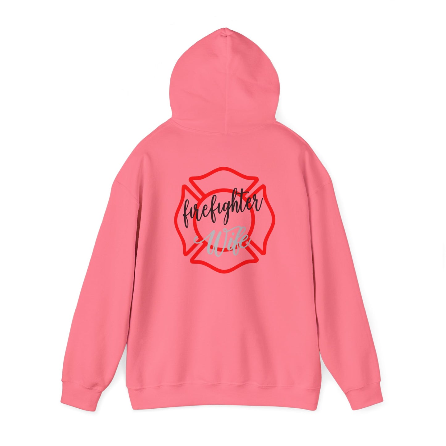Firefighter Wife Hooded Sweatshirt – Cozy Apparel for Proud Partners