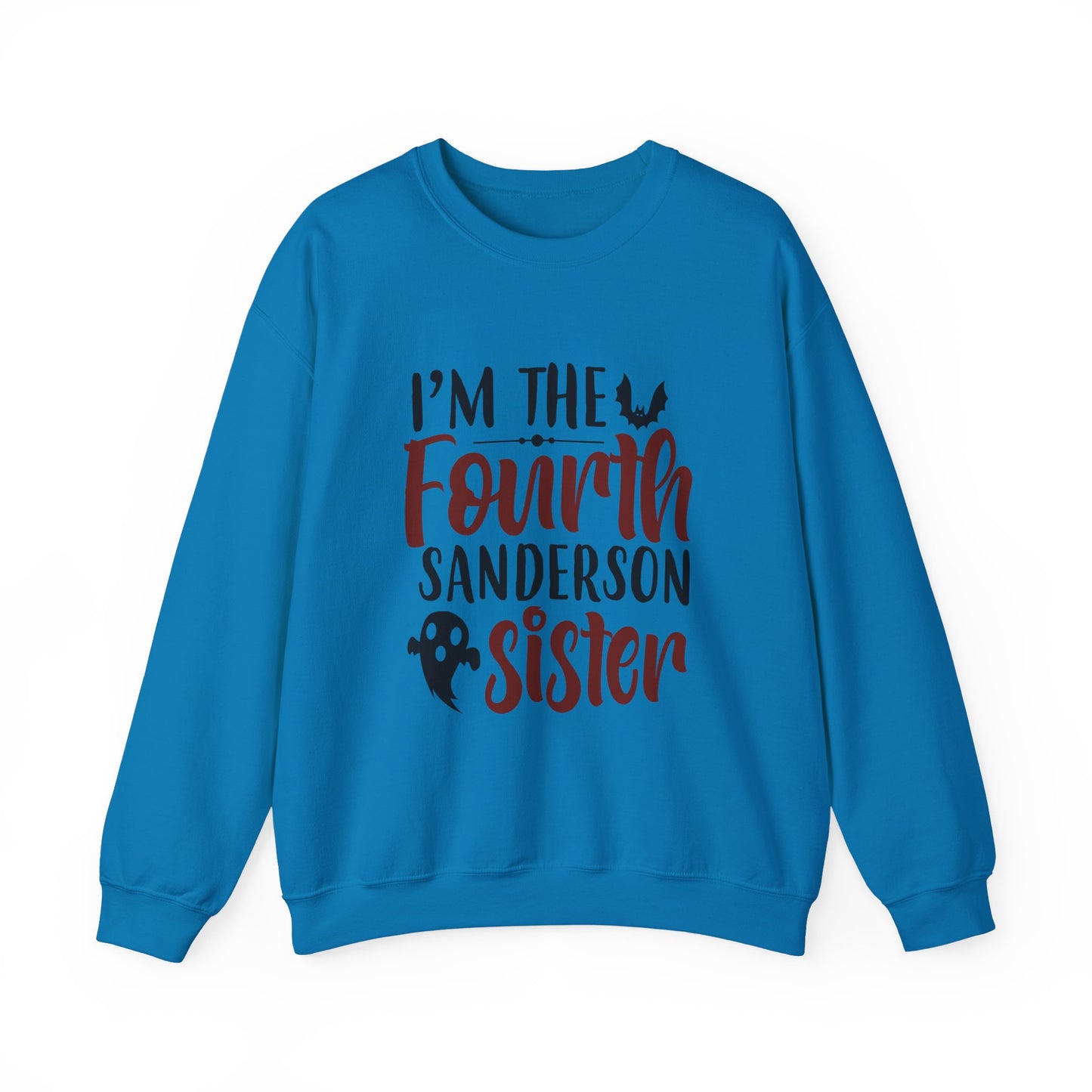 Spooky Sister Sweatshirt, Cozy Halloween Crewneck, Sanderson Sisters Gift, Unisex Fall Fashion, Cute Family Sweatshirt