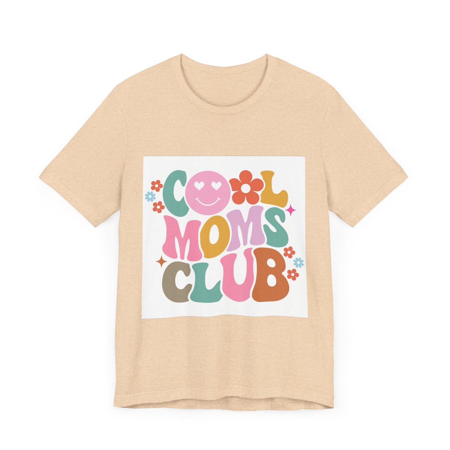 Cool Moms Club Unisex Tee - Fun and Stylish T-Shirt for Mothers