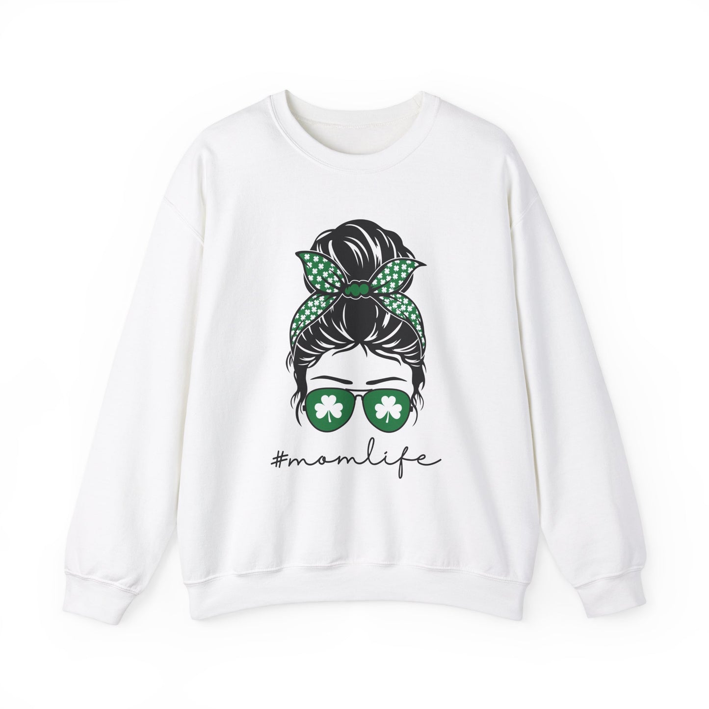 St. Patrick's Day #MomLife Sweatshirt