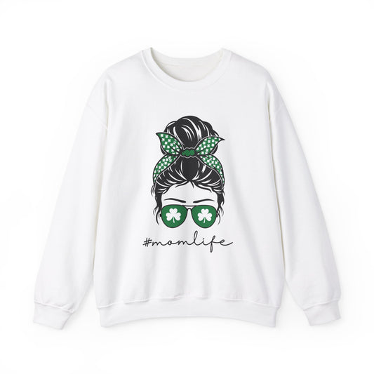 St. Patrick's Day #MomLife Sweatshirt