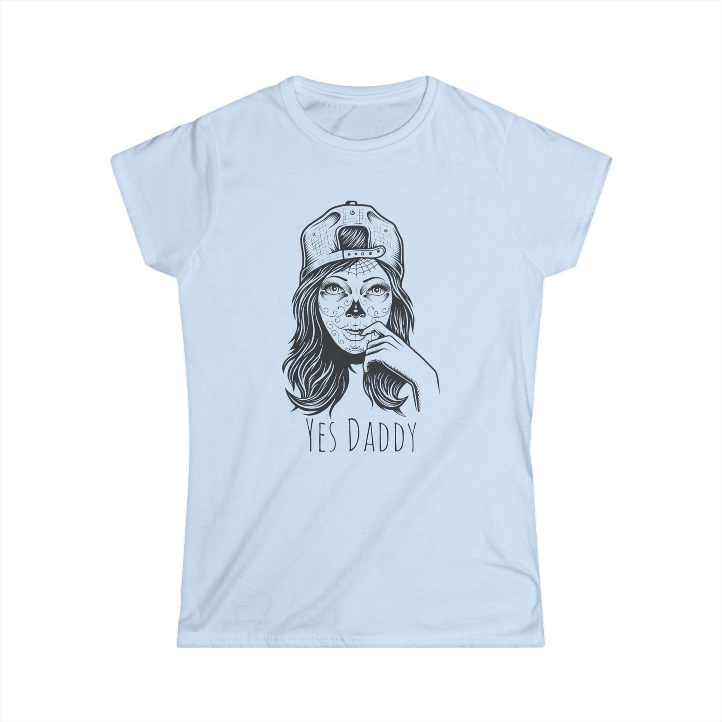 Chic Graphic Tee for Women, Casual Wear, Gift for Her, Trendy Summer Top, Street Style Fashion, Unisex Graphic Shirt, Yes Daddy Design