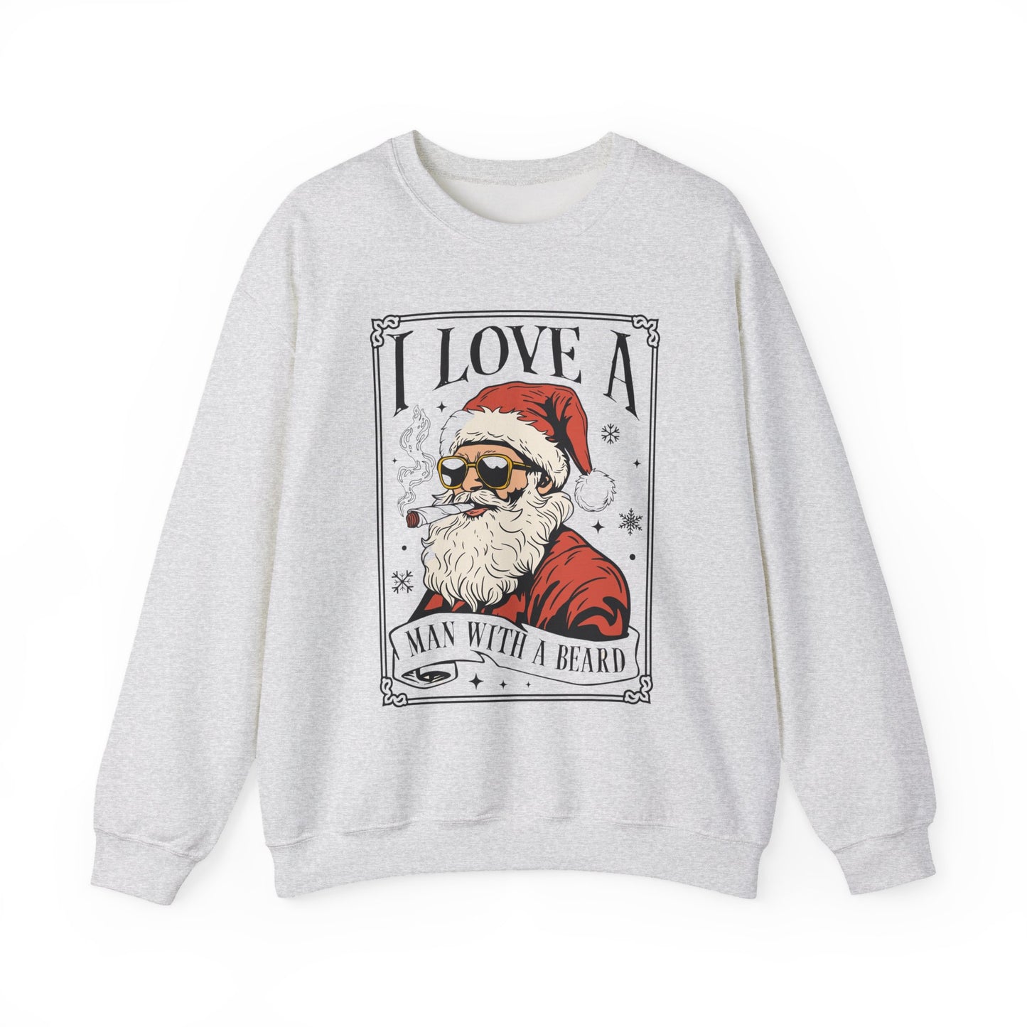 Sweatshirt - Cozy Holiday Crewneck, Christmas Gift, Unisex Pullover, Santa Vibes, Festive Apparel, Christmas, gift for her