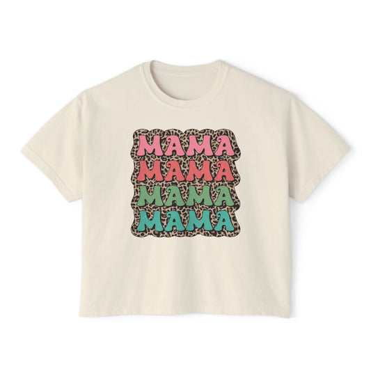 Mama Graphic Boxy Tee - Trendy Women's Apparel