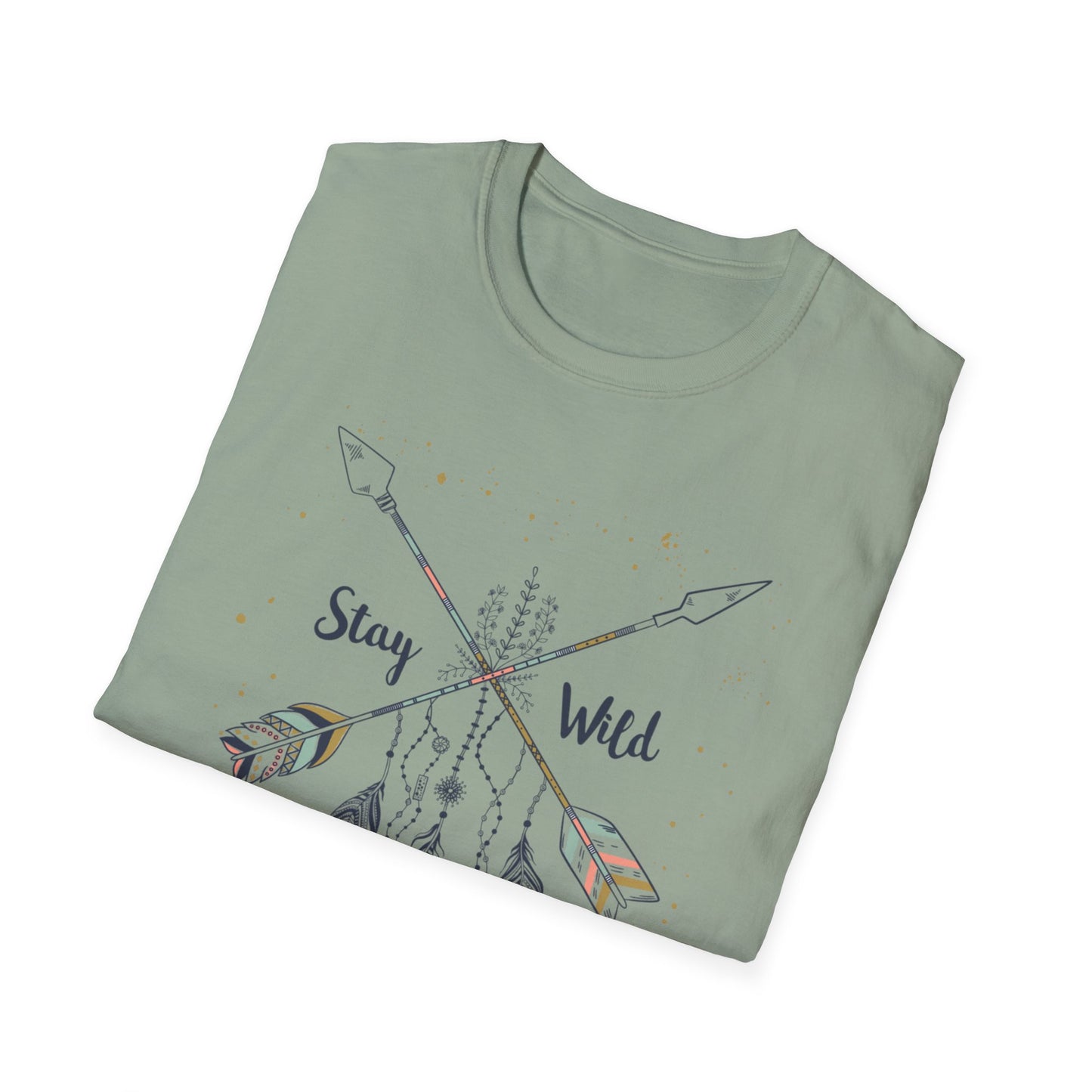 Stay Wild Unisex Softstyle T-Shirt - Adventure & Freedom Vibe