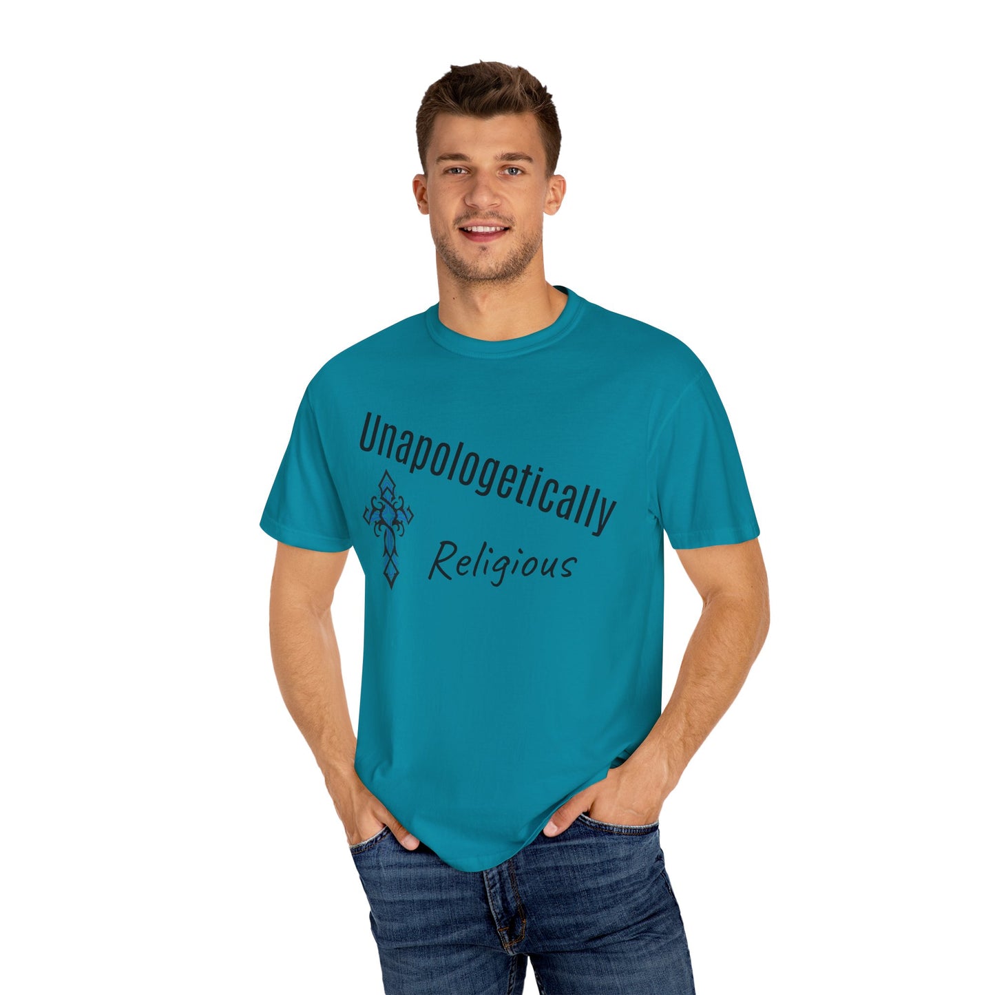 Unapologetically Religious T-Shirt, Faith-Based Tee, Spiritual Wear, Christian Apparel, Gift for Believers, Inspirational Clothing
