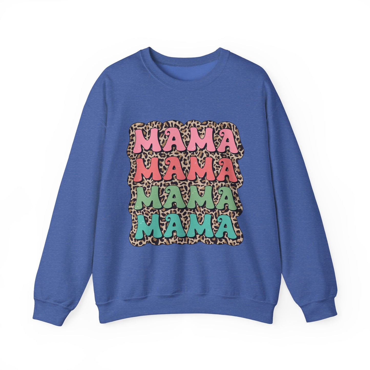 Mama Graphic Crewneck Sweatshirt - Stylish and Cozy for Moms