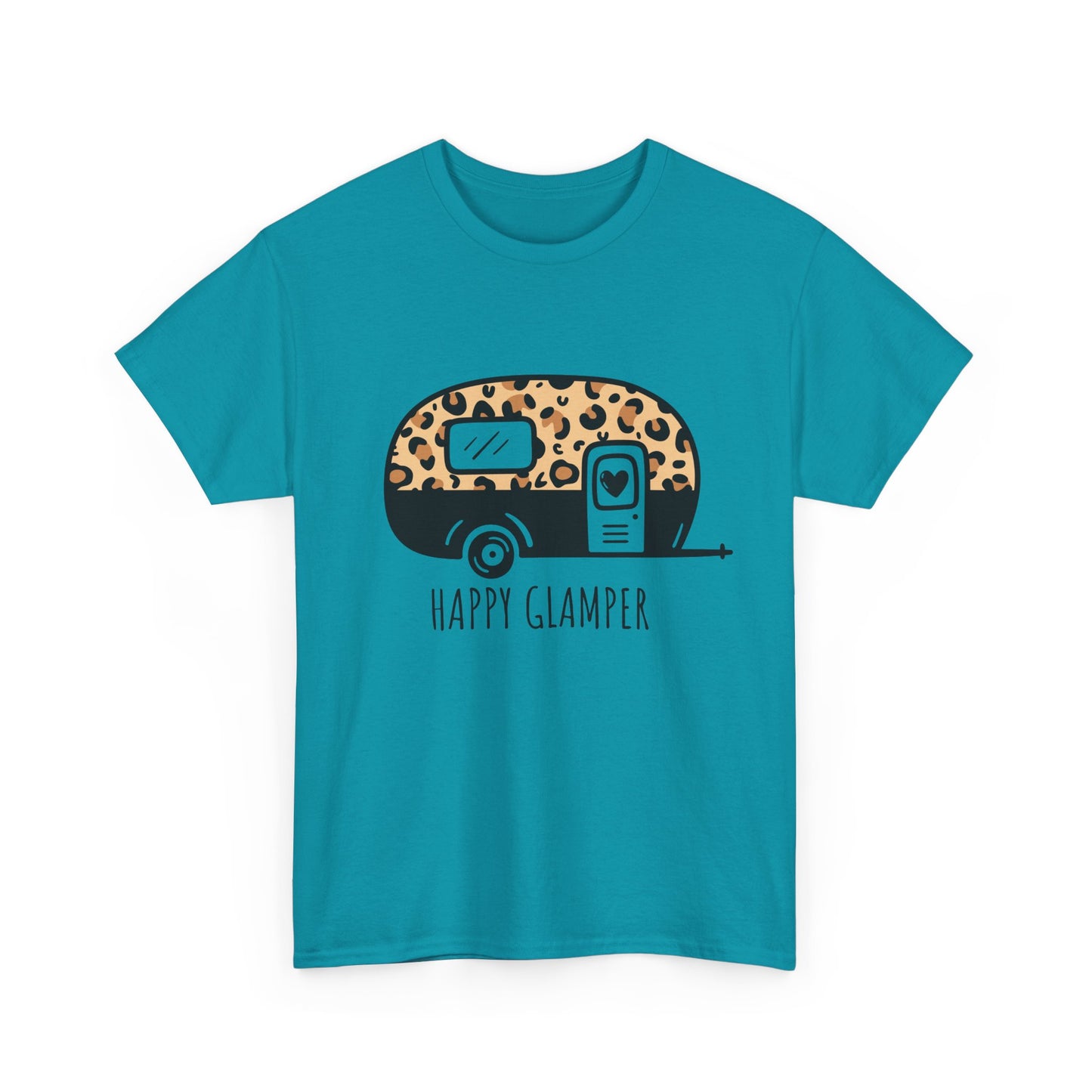 Happy Glamper Unisex Heavy Cotton Tee - Perfect for Camping Lovers