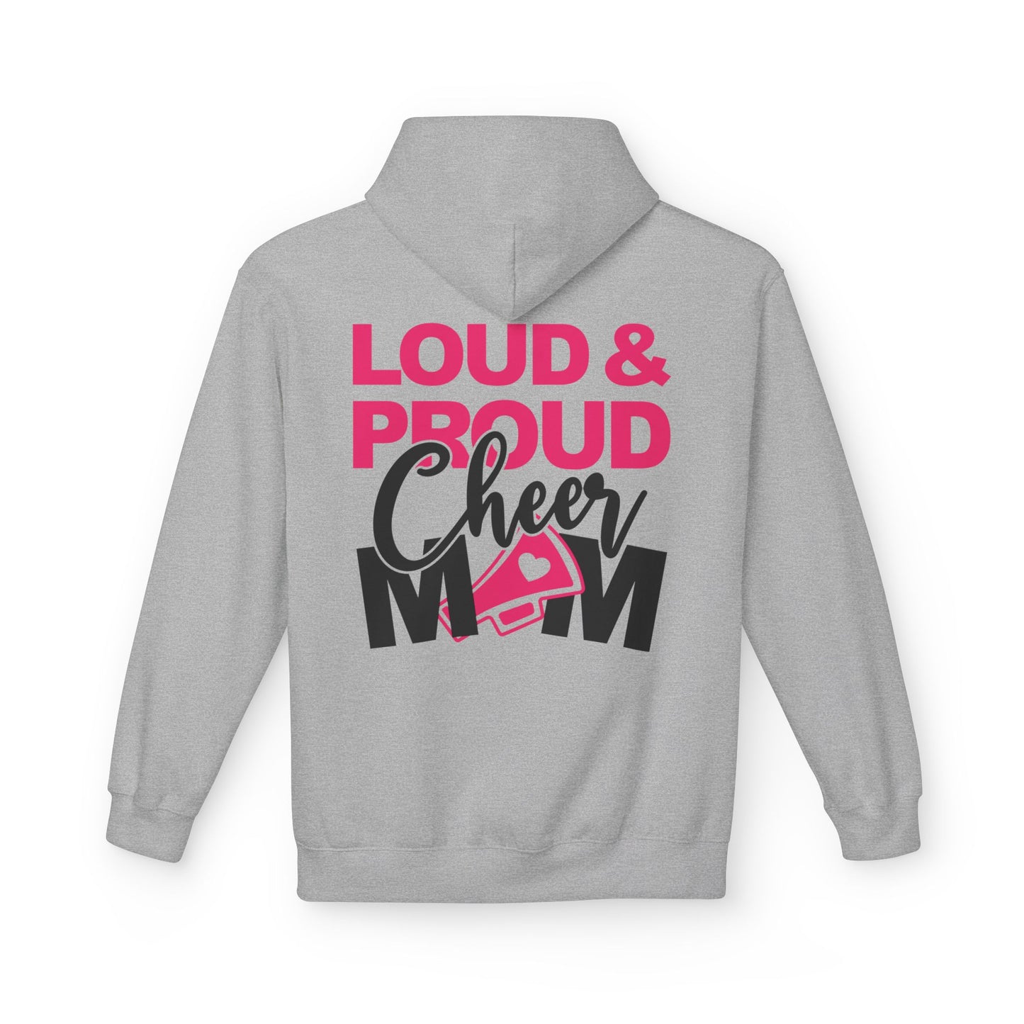 Cheer Mom Hoodie - Loud & Proud Cheerleading Sweatshirt, Gift for Cheer Parents, Comfortable Sportswear, Perfect for Game Days, Cheer [...]