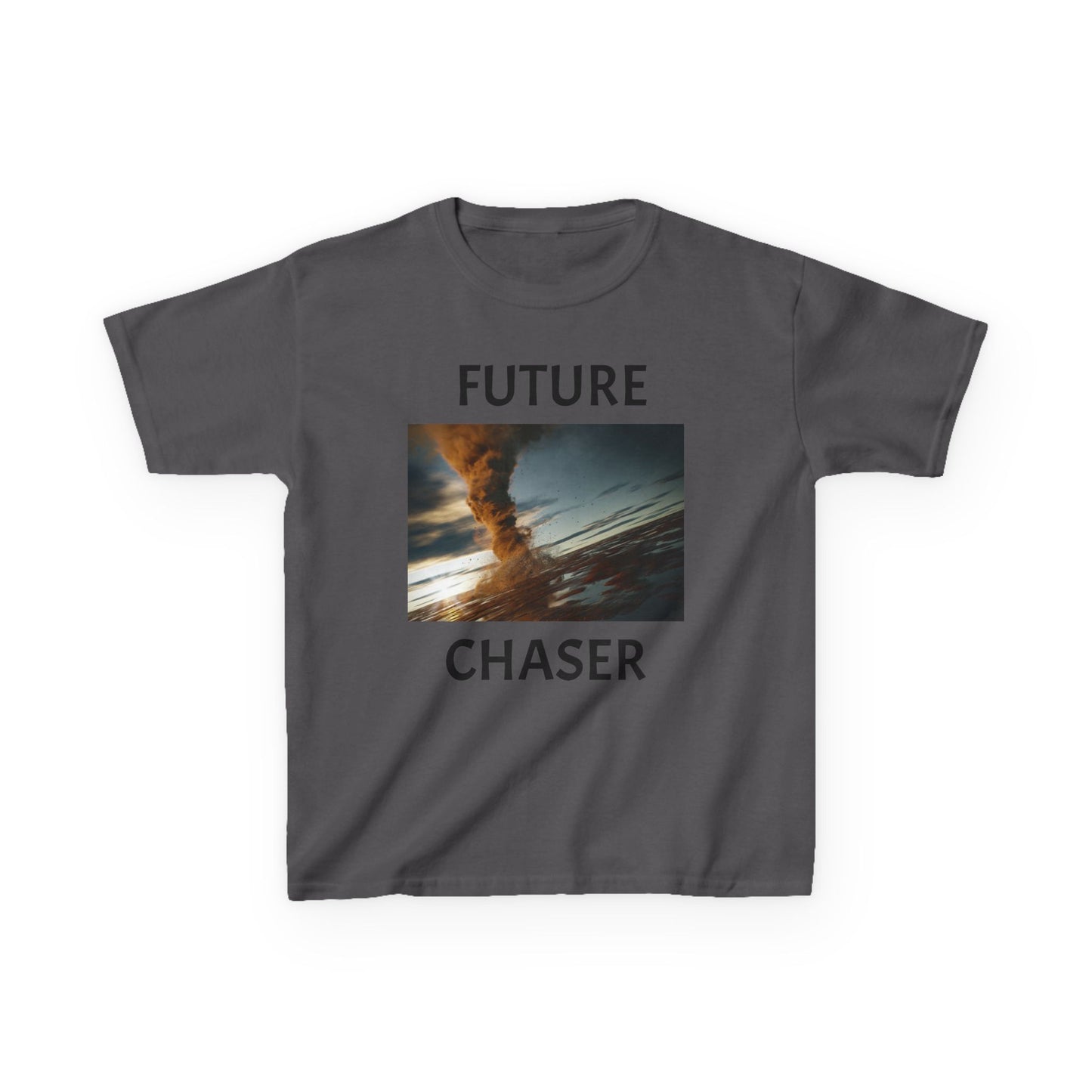 Kids Future Chaser Tornado Tee - Exciting Cotton T-Shirt for Young Adventurers