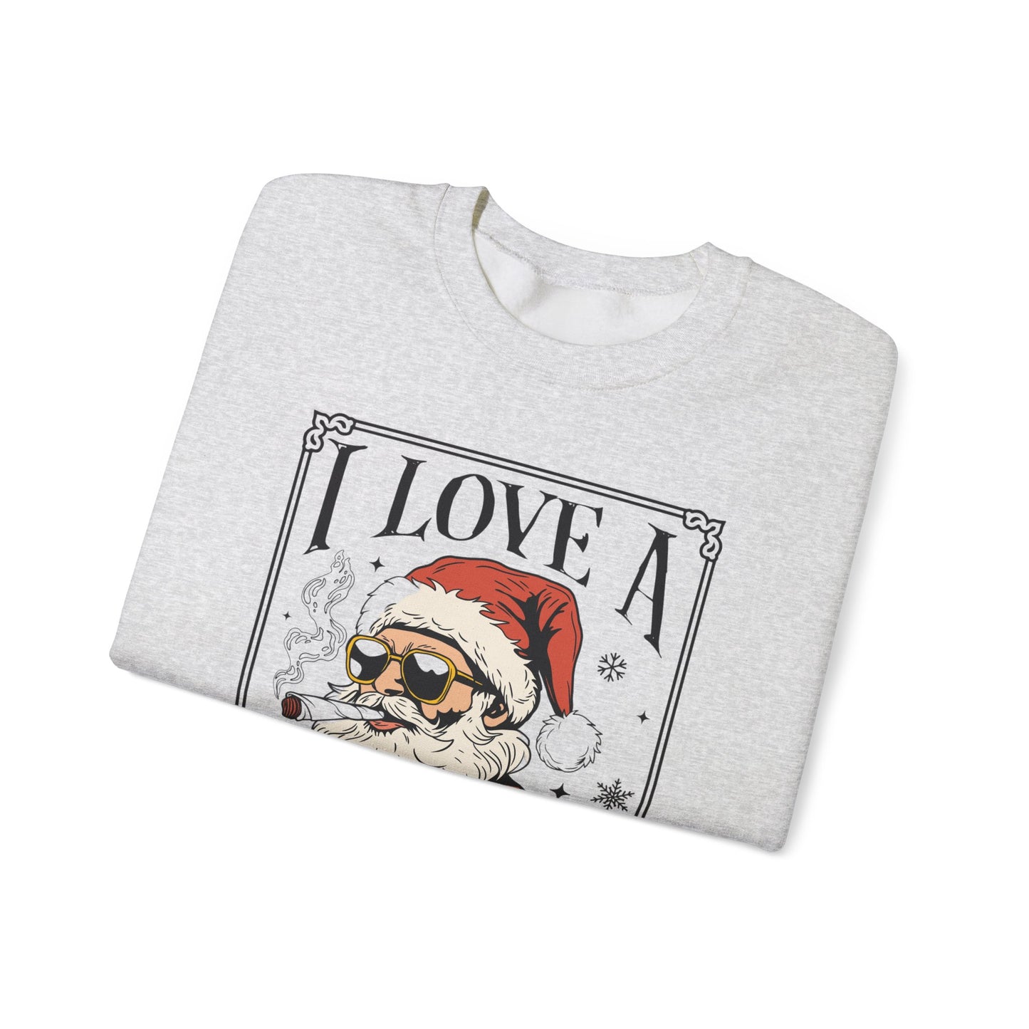 Sweatshirt - Cozy Holiday Crewneck, Christmas Gift, Unisex Pullover, Santa Vibes, Festive Apparel, Christmas, gift for her