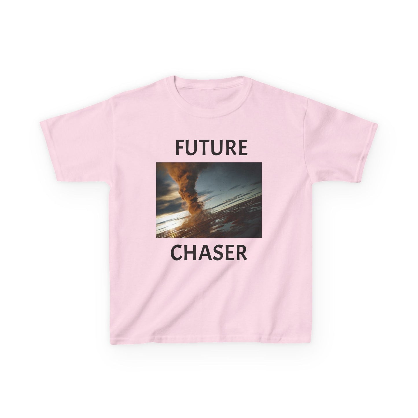 Kids Future Chaser Tornado Tee - Exciting Cotton T-Shirt for Young Adventurers