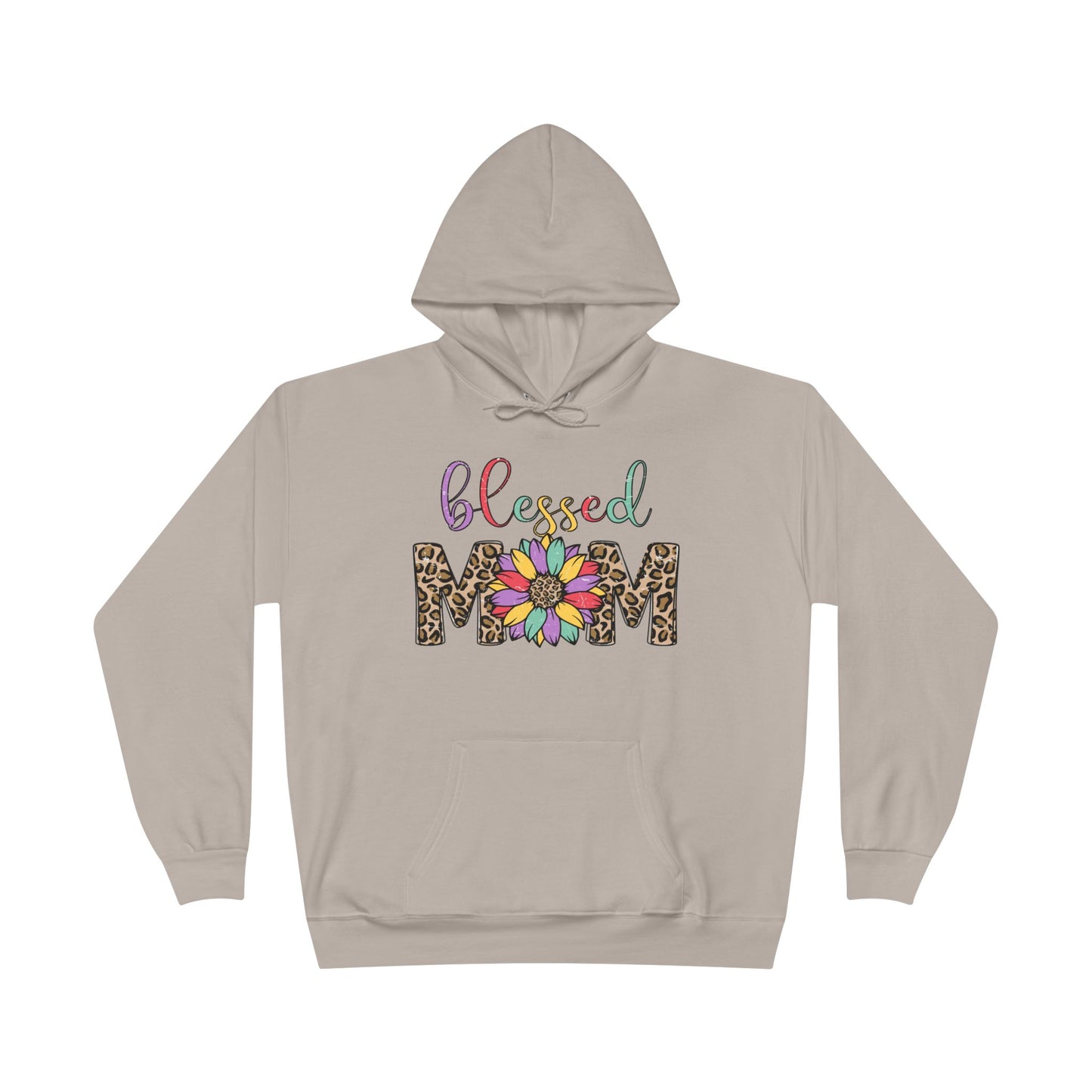 Blessed Mom Eco-Friendly Pullover Hoodie