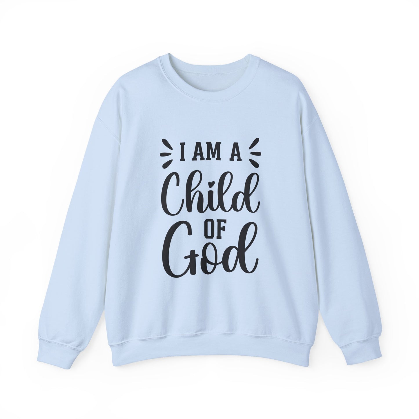 Inspirational Crewneck Sweatshirt - Perfect as a Gift for Faith, Christmas, Church Events, Comfortable Daily Wear, Relaxed Style