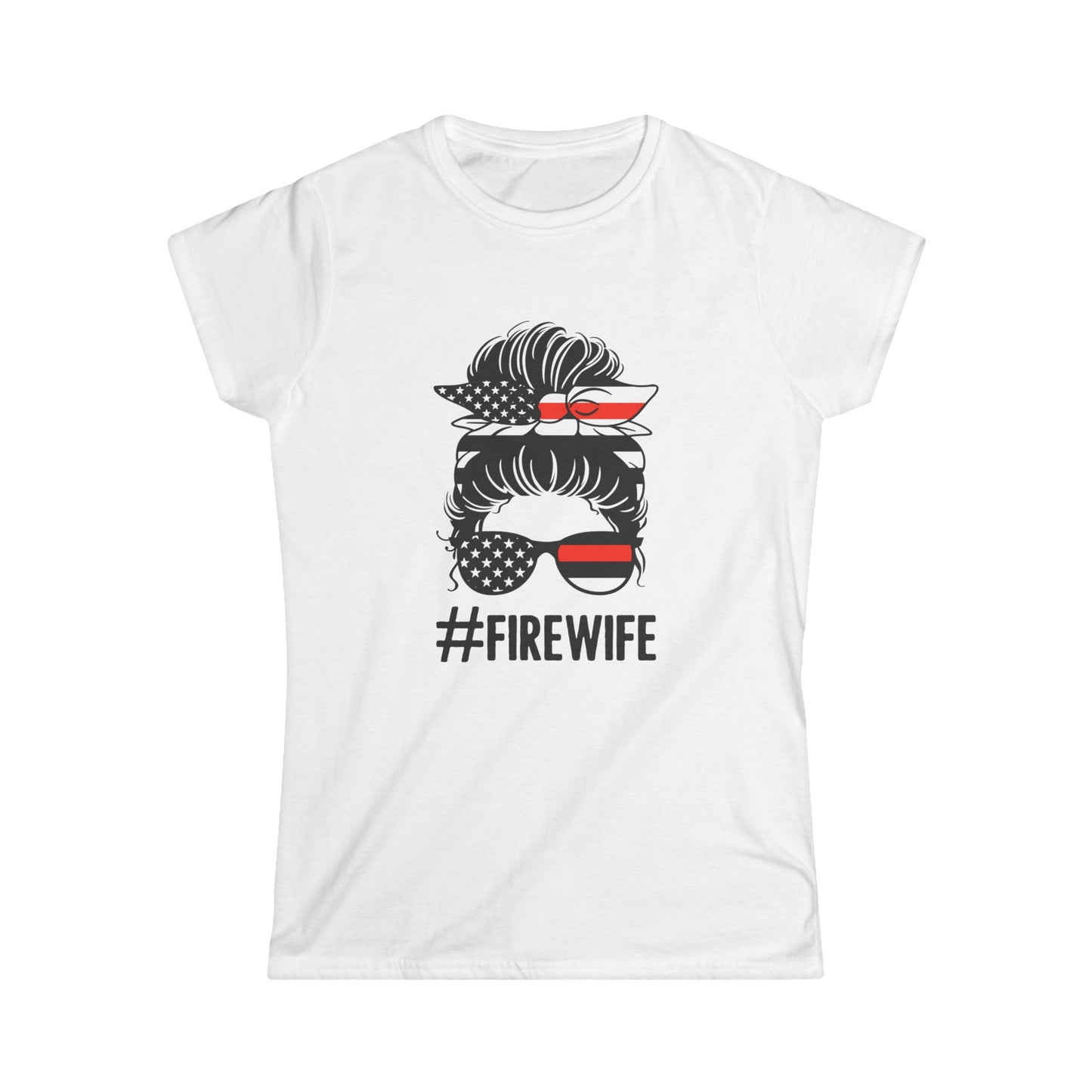 Women's Tee Firefighter Wife T-Shirt