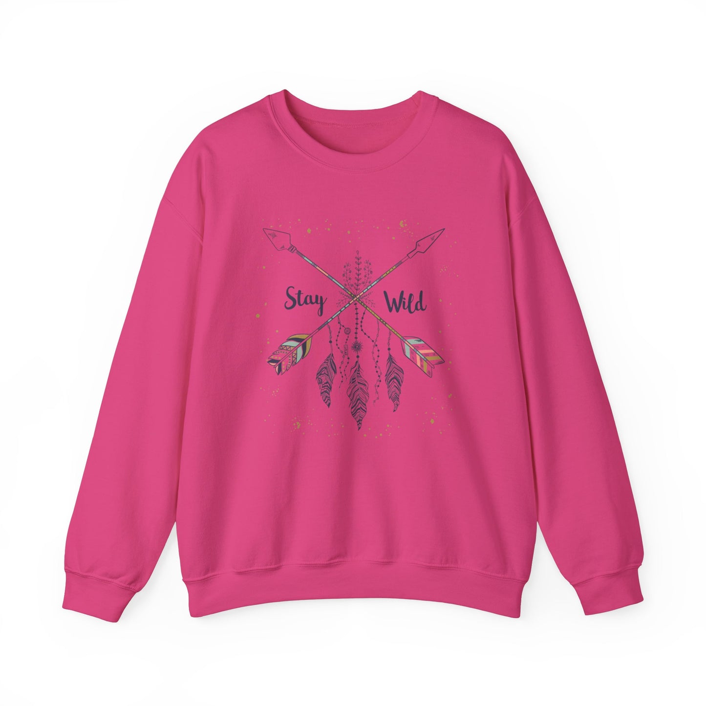Unisex Crewneck Sweatshirt - Stay Wild Design