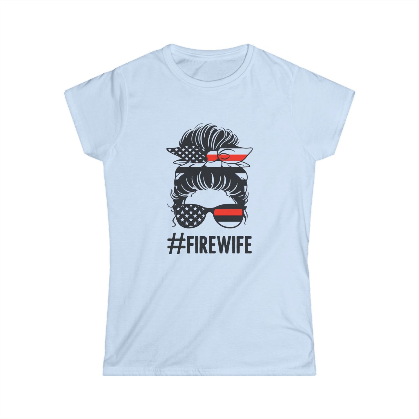 Women's Tee Firefighter Wife T-Shirt
