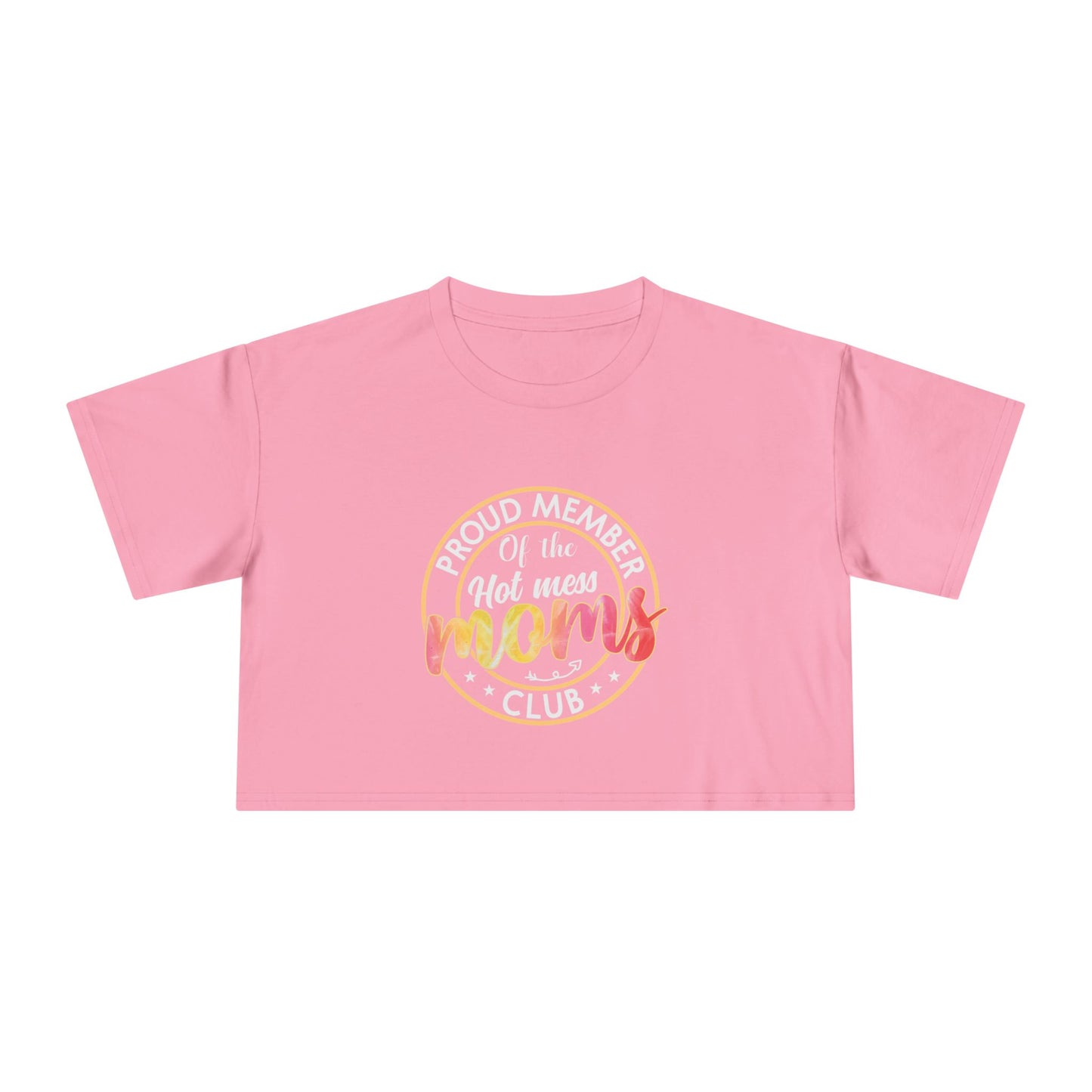 Stylish Mom Crop Tee | Trendy Women’s T-Shirt, Mother's Day Gift, Casual Wear, Summer Outfits, Relaxed Fit