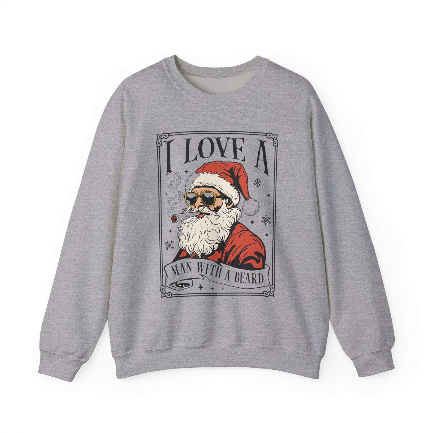 Sweatshirt - Cozy Holiday Crewneck, Christmas Gift, Unisex Pullover, Santa Vibes, Festive Apparel, Christmas, gift for her