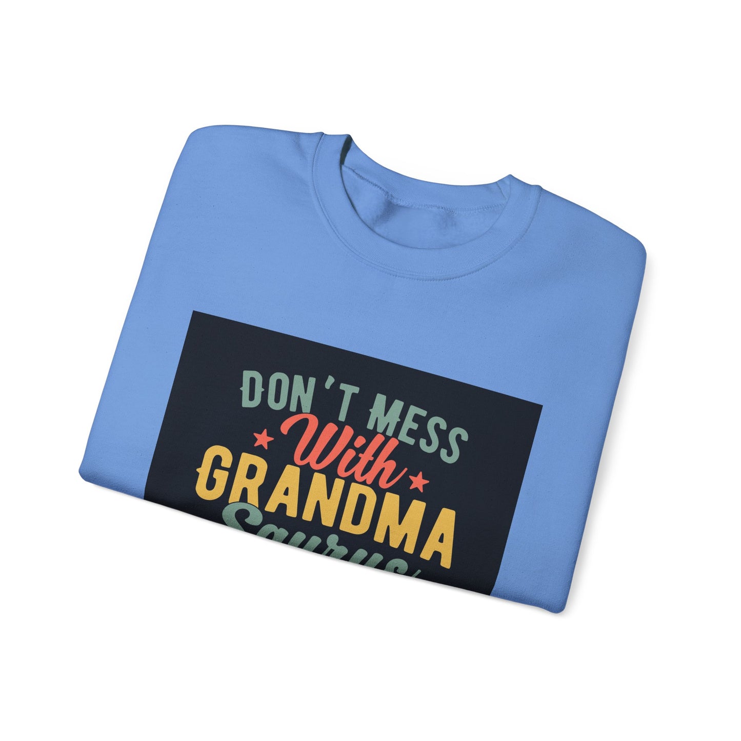 Funny Grandma Saurus Crewneck Sweatshirt