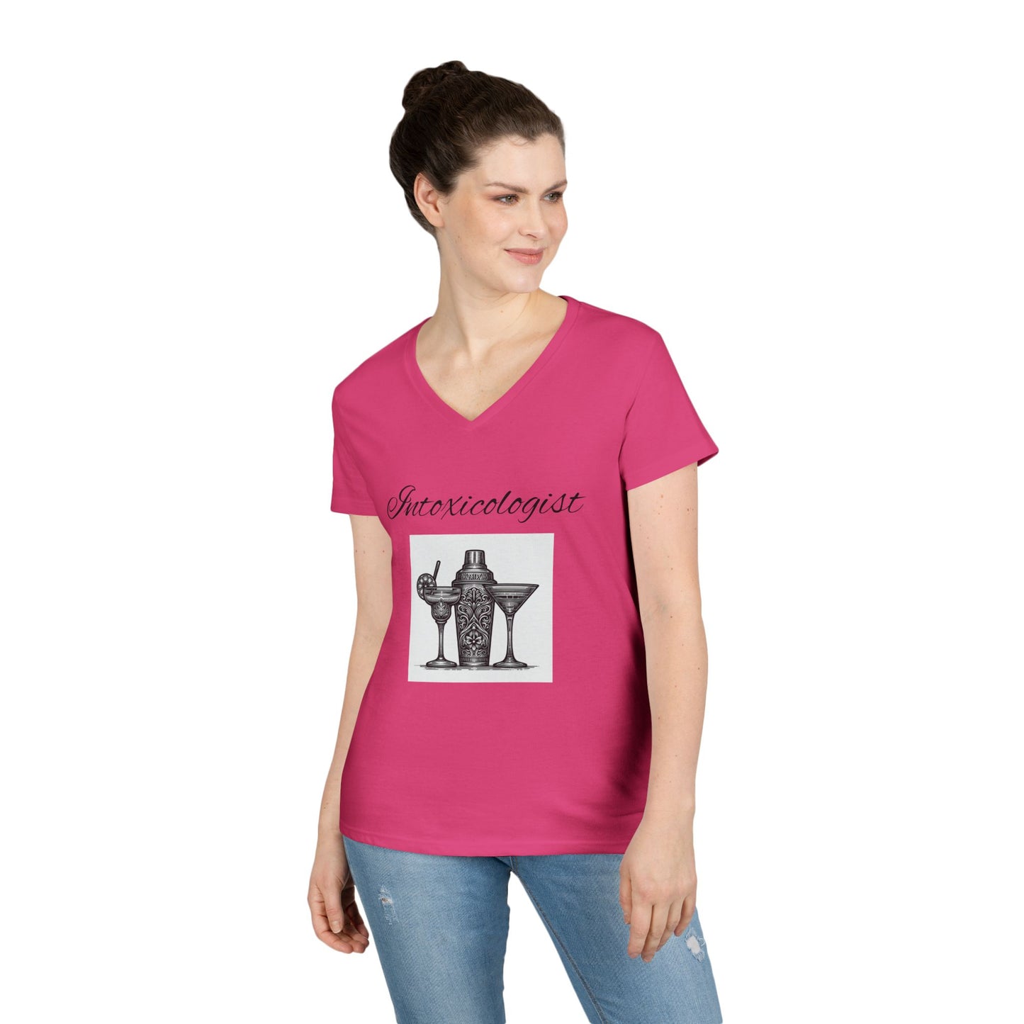 Ladies' V-Neck T-Shirt