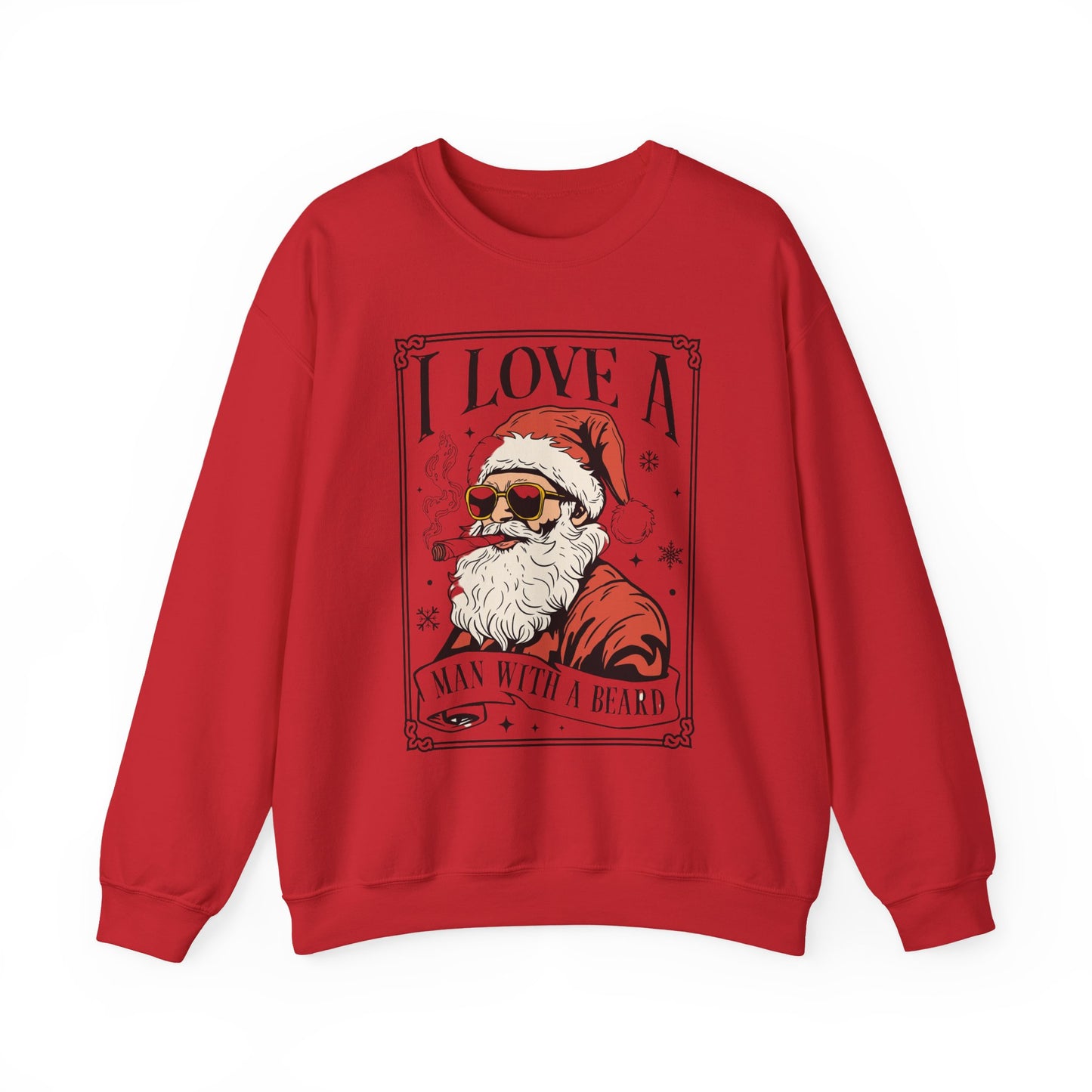 Sweatshirt - Cozy Holiday Crewneck, Christmas Gift, Unisex Pullover, Santa Vibes, Festive Apparel, Christmas, gift for her