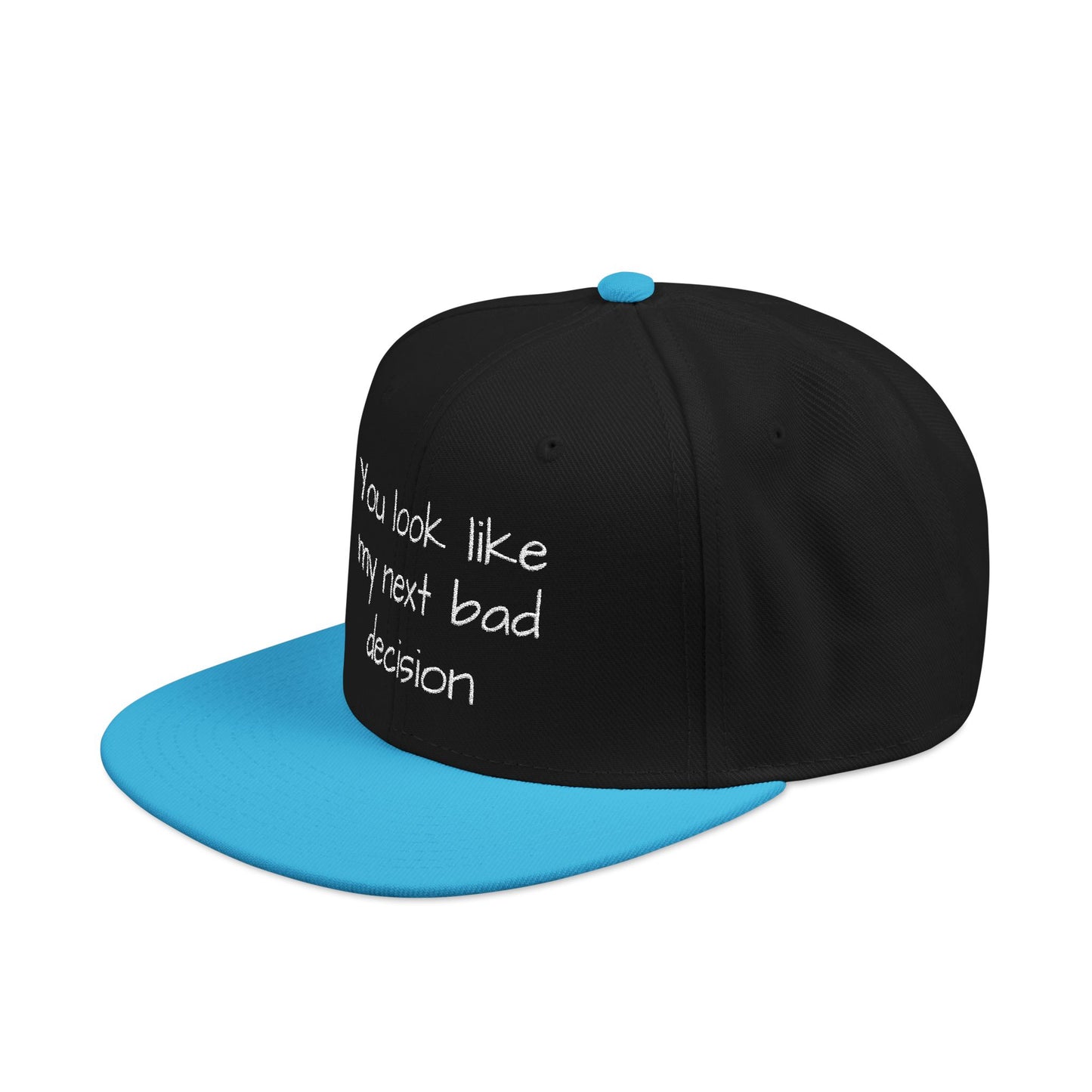 Snapback Hat - Embroidered Cap, Trendy Hat, Streetwear Accessory, Gift for Him, Stylish Headwear, funny hat