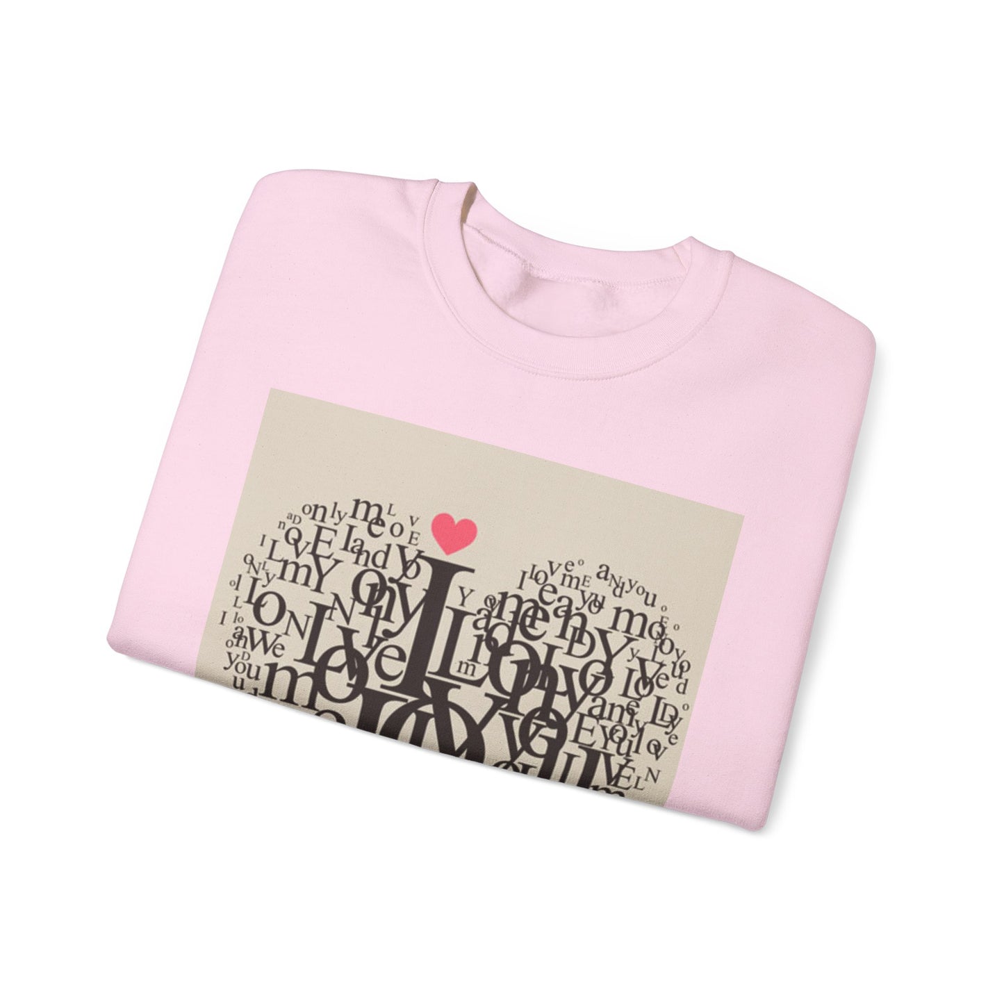 Heartfelt Love Sweatshirt - Unisex Heavy Blend™ Crewneck for Comfort and Connection