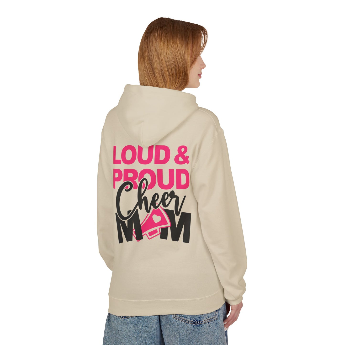 Cheer Mom Hoodie - Loud & Proud Cheerleading Sweatshirt, Gift for Cheer Parents, Comfortable Sportswear, Perfect for Game Days, Cheer [...]