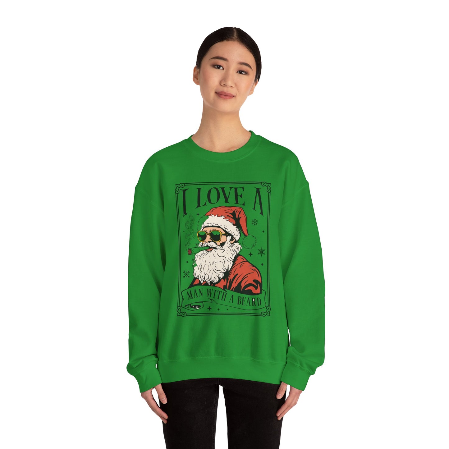 Sweatshirt - Cozy Holiday Crewneck, Christmas Gift, Unisex Pullover, Santa Vibes, Festive Apparel, Christmas, gift for her